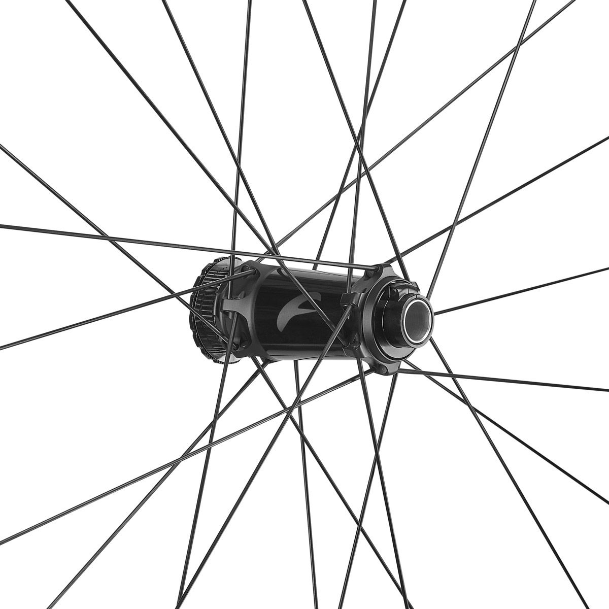 2025 Fulcrum Metal Carbon studio  1 4 hub front