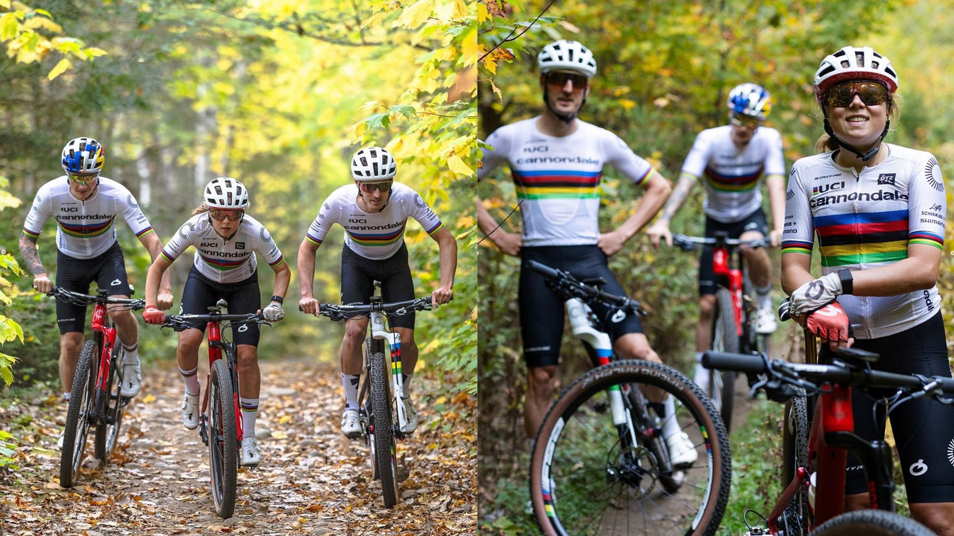 Cannondale, tres Campeones del Mundo en 2024