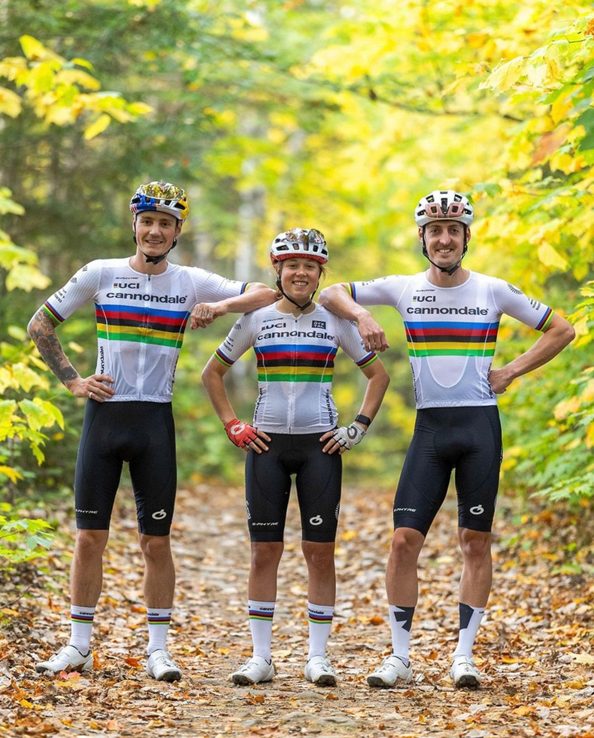 Cannondale, tres Campeones del Mundo