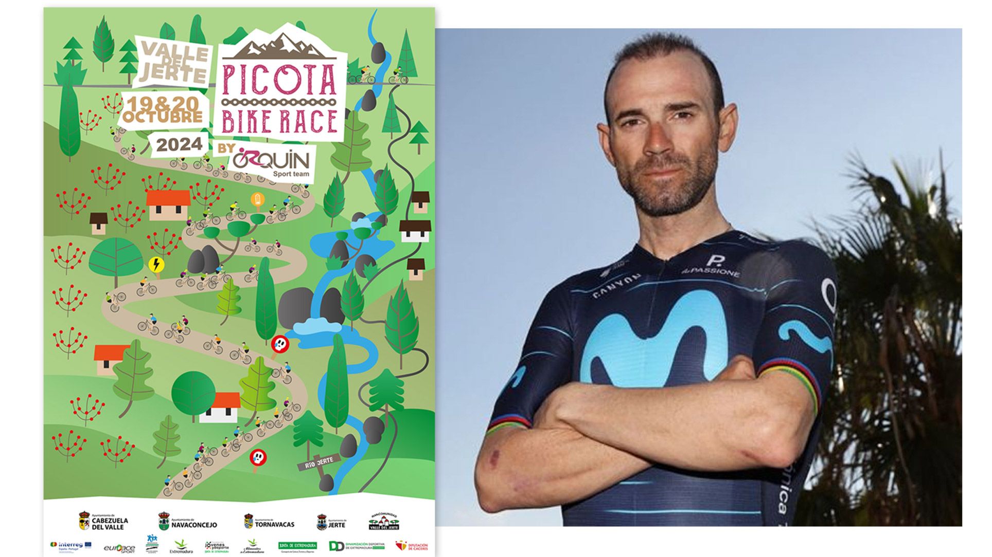 Alejandro Valverde estará en la Picota Bike Race