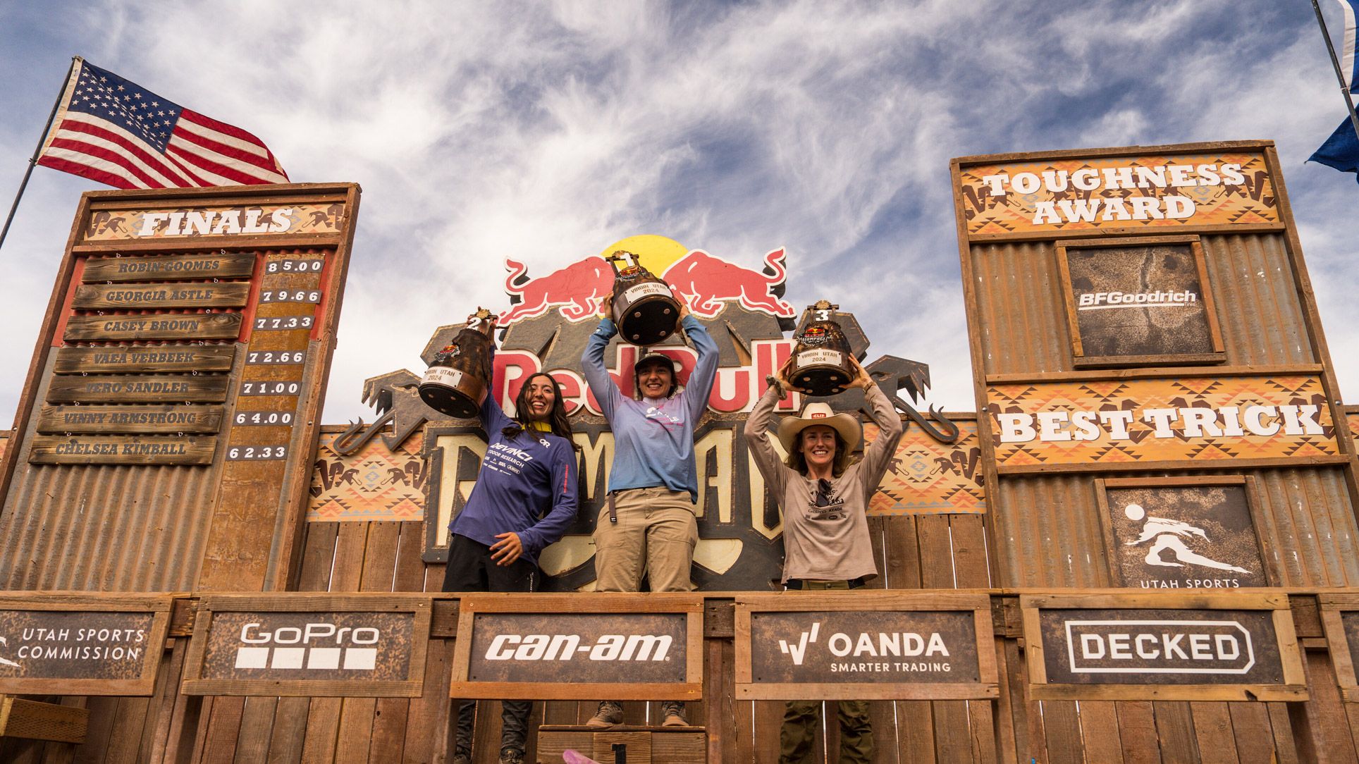 Robin Goomes se lleva la primera edición de Red Bull Rampage femenino