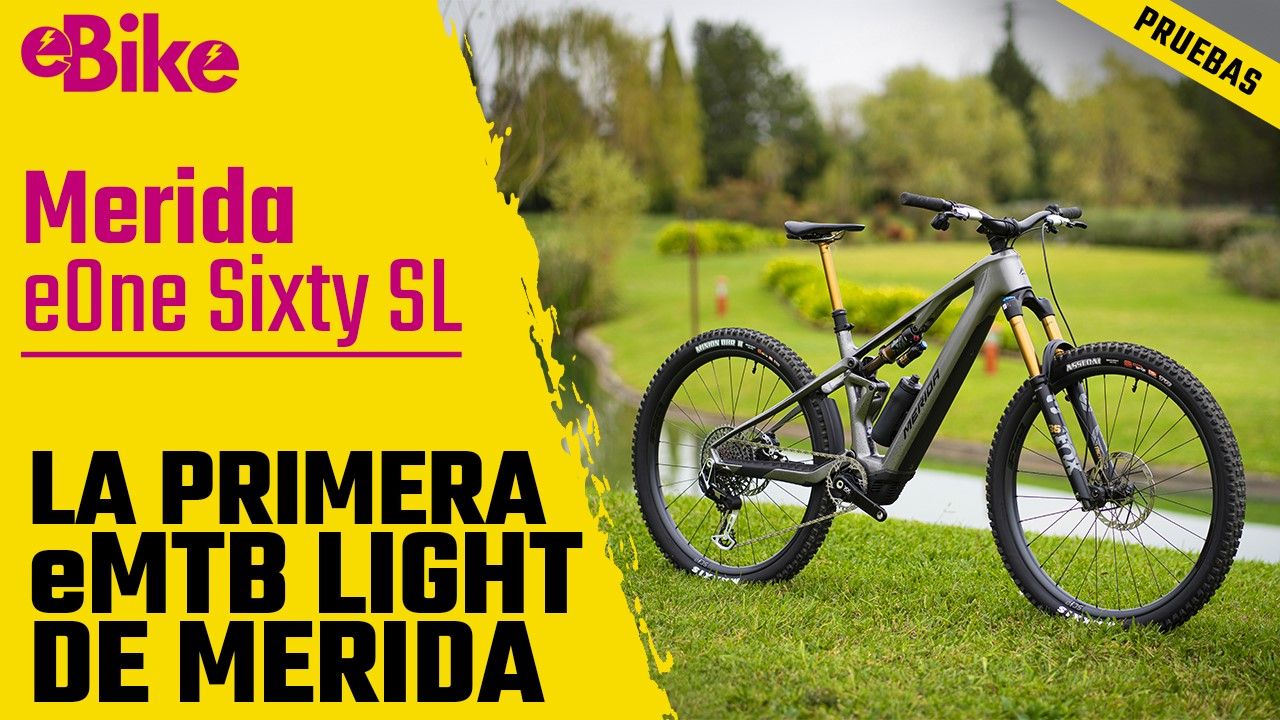 Nueva eOne Sixty SL, la primera Merida con Bosch
