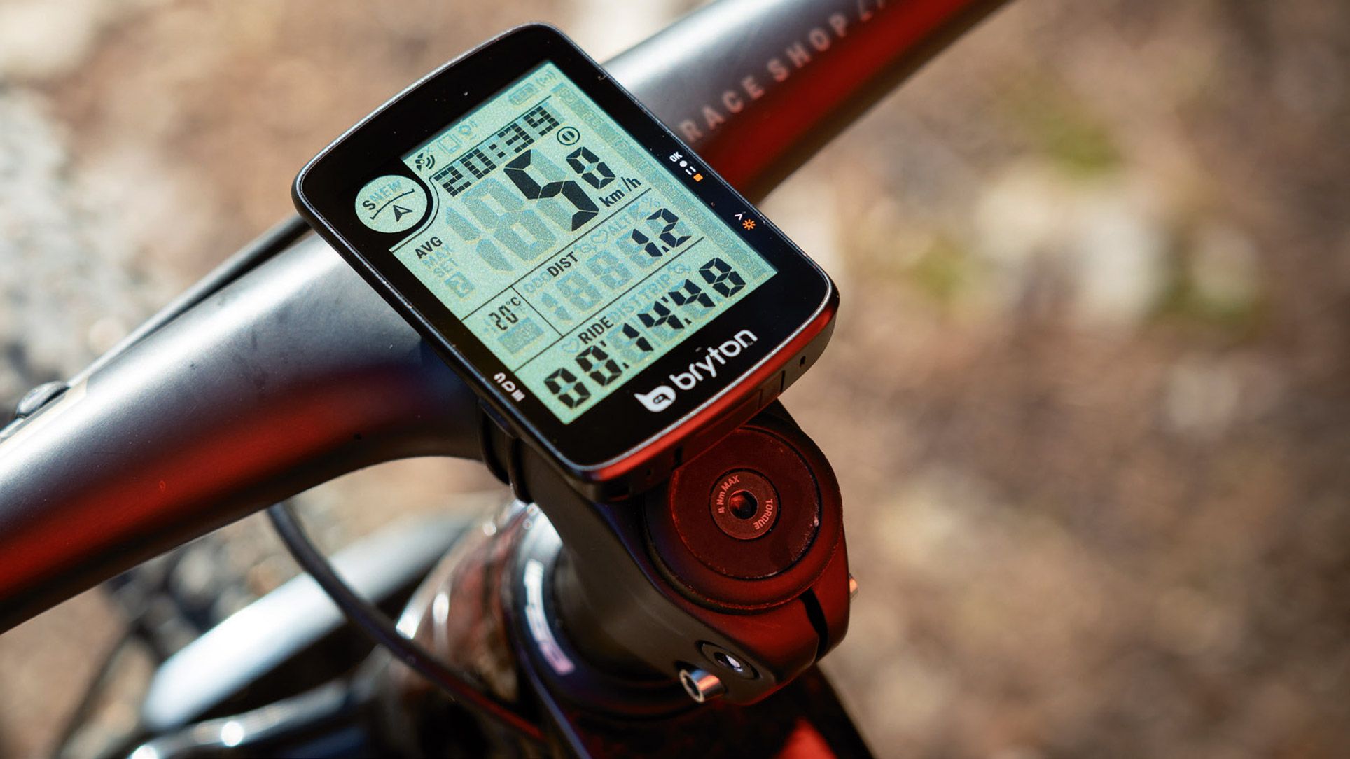 Prueba. Bryton Rider 17