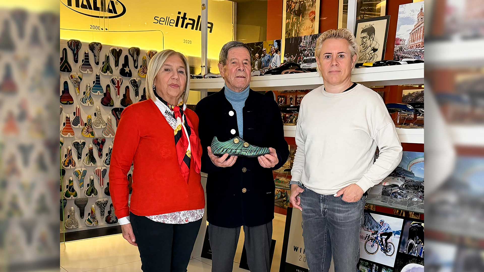 Selle Italia adquiere Vittoria Cycling Shoes. Roberta Boratto, Giuseppe Bigolin, y Riccardo Bigolin