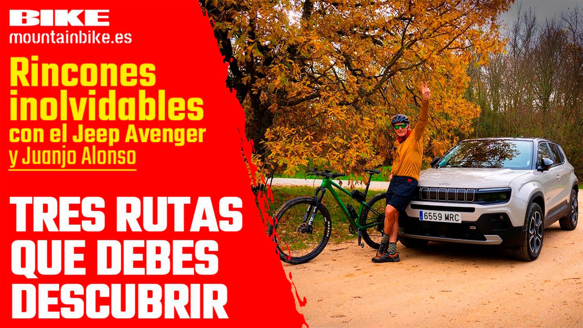 Aventura JEEP. 3 rutas MTB de otoño e invierno en la Sierra de Guadarrama