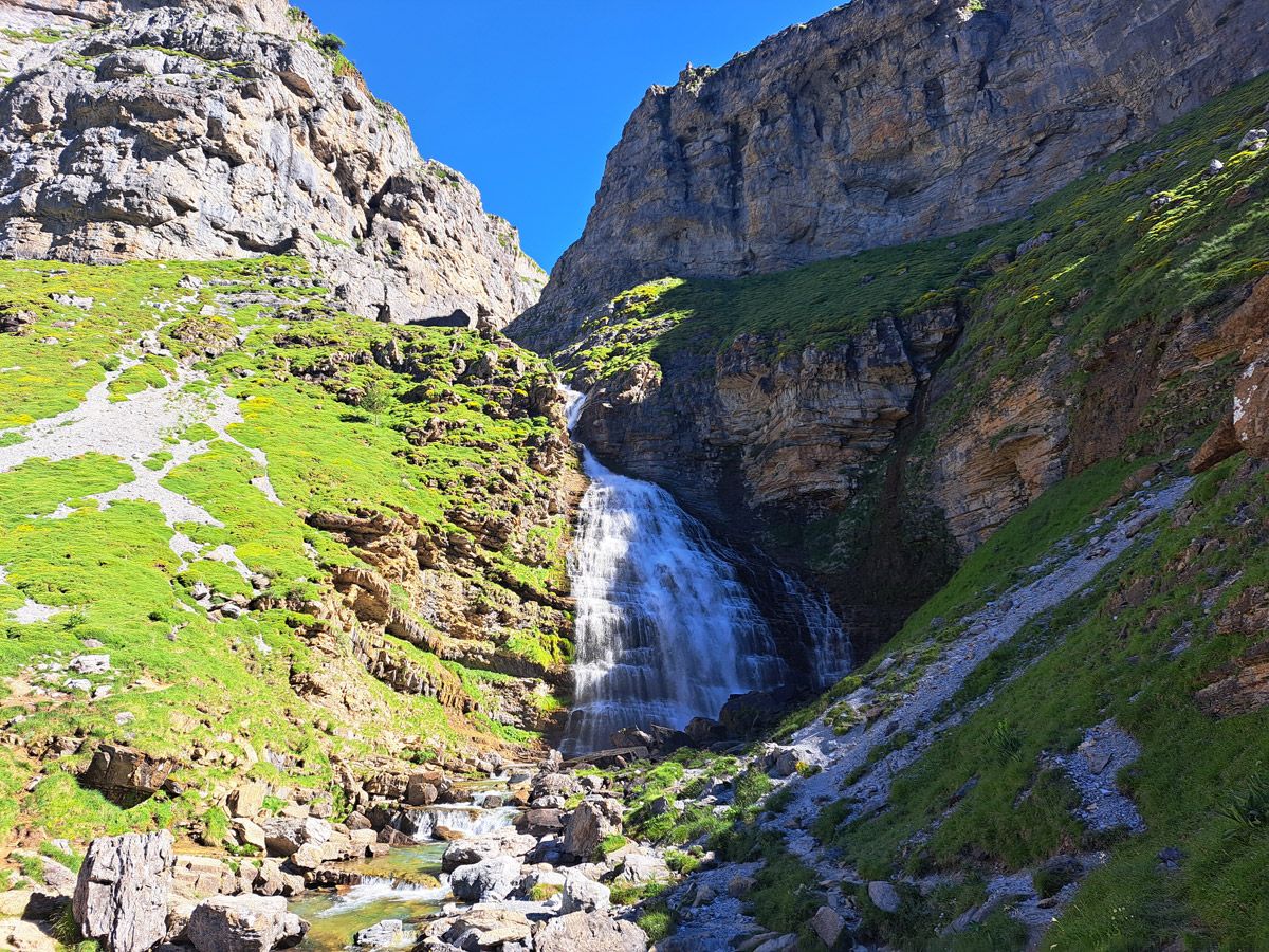 Cascada de la Cola de Caballo, Ordesa Cascada de la Cola de Caballo, Ordesa