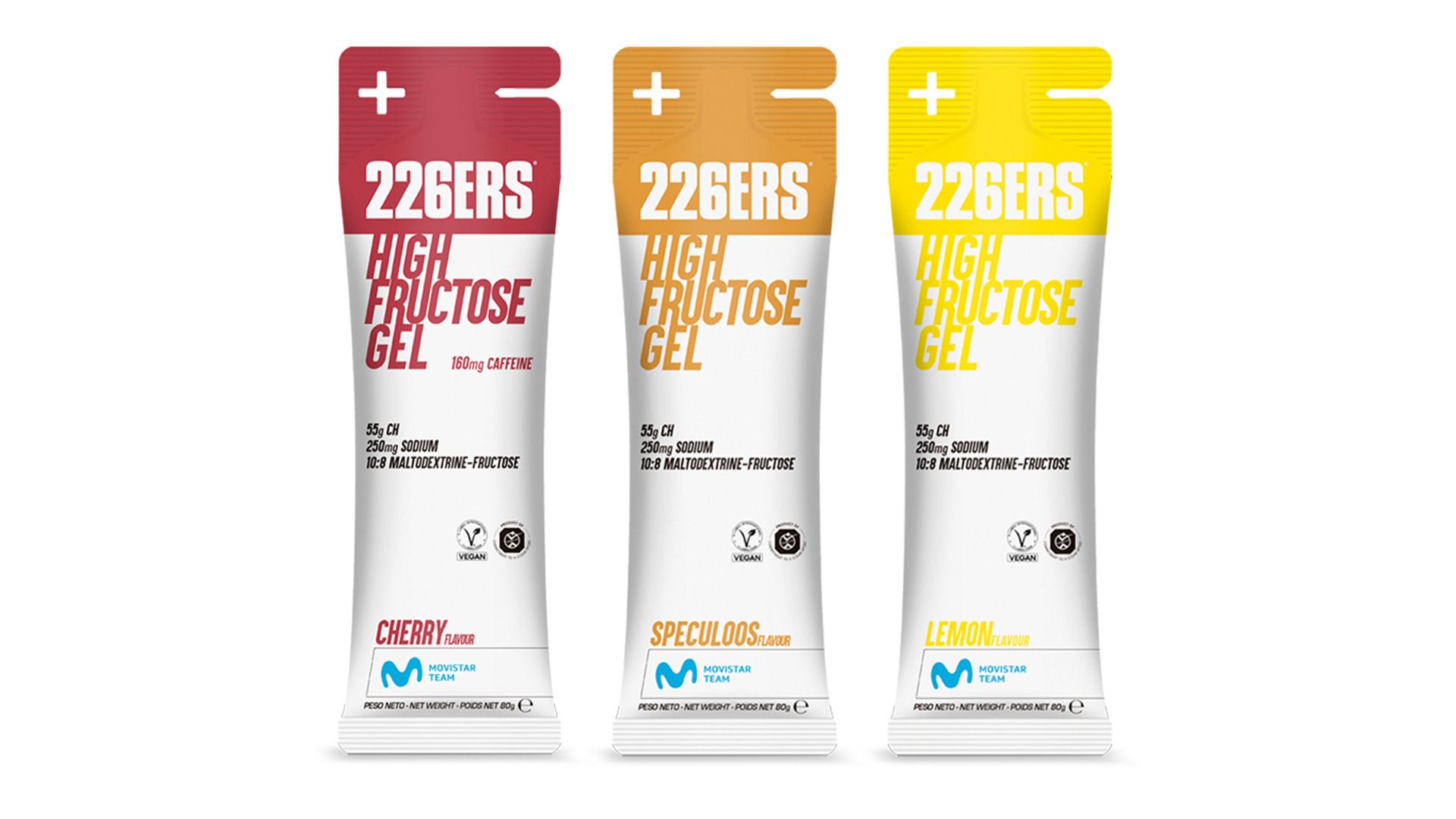 226ERS amplía su gama de High Fructose Gel con tres nuevos sabores