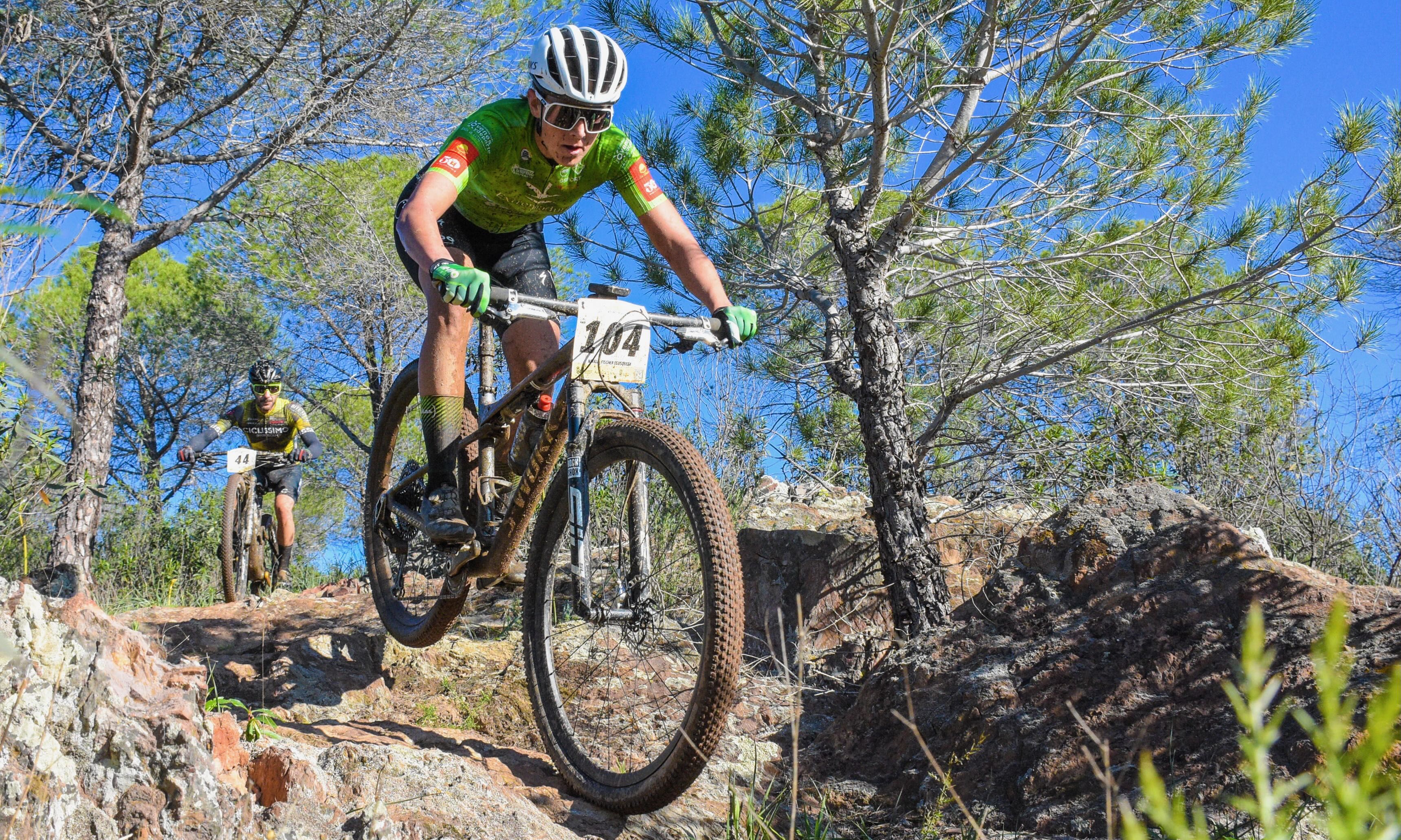 Natalia Fischer bajando con su S-Works Epic World Cup © La Leyenda de Tartessos Natalia Fischer bajando con su S-Works Epic World Cup © La Leyenda de Tartessos