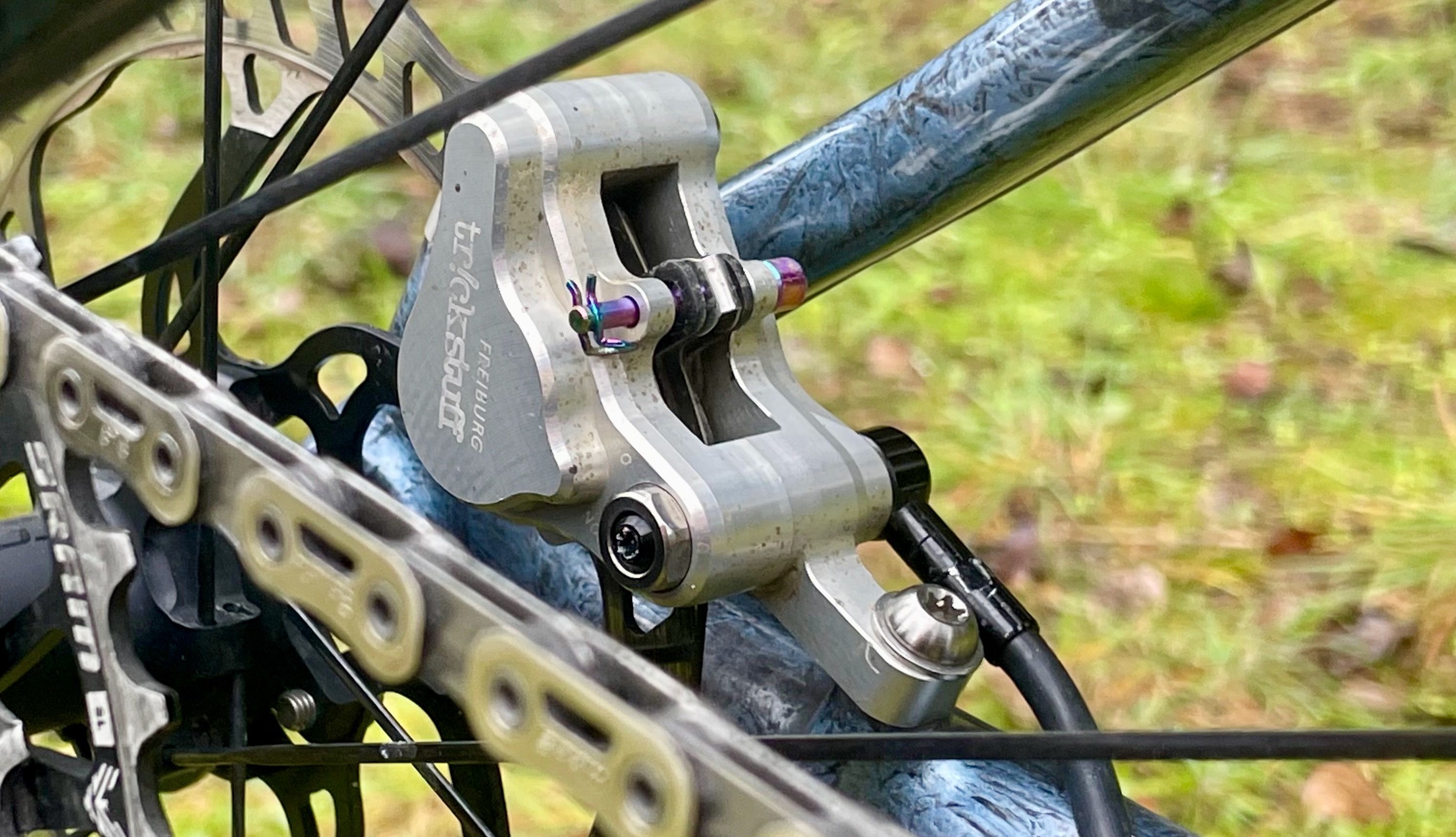 Pinza de freno Trickstuff Piccola con discos Galfer