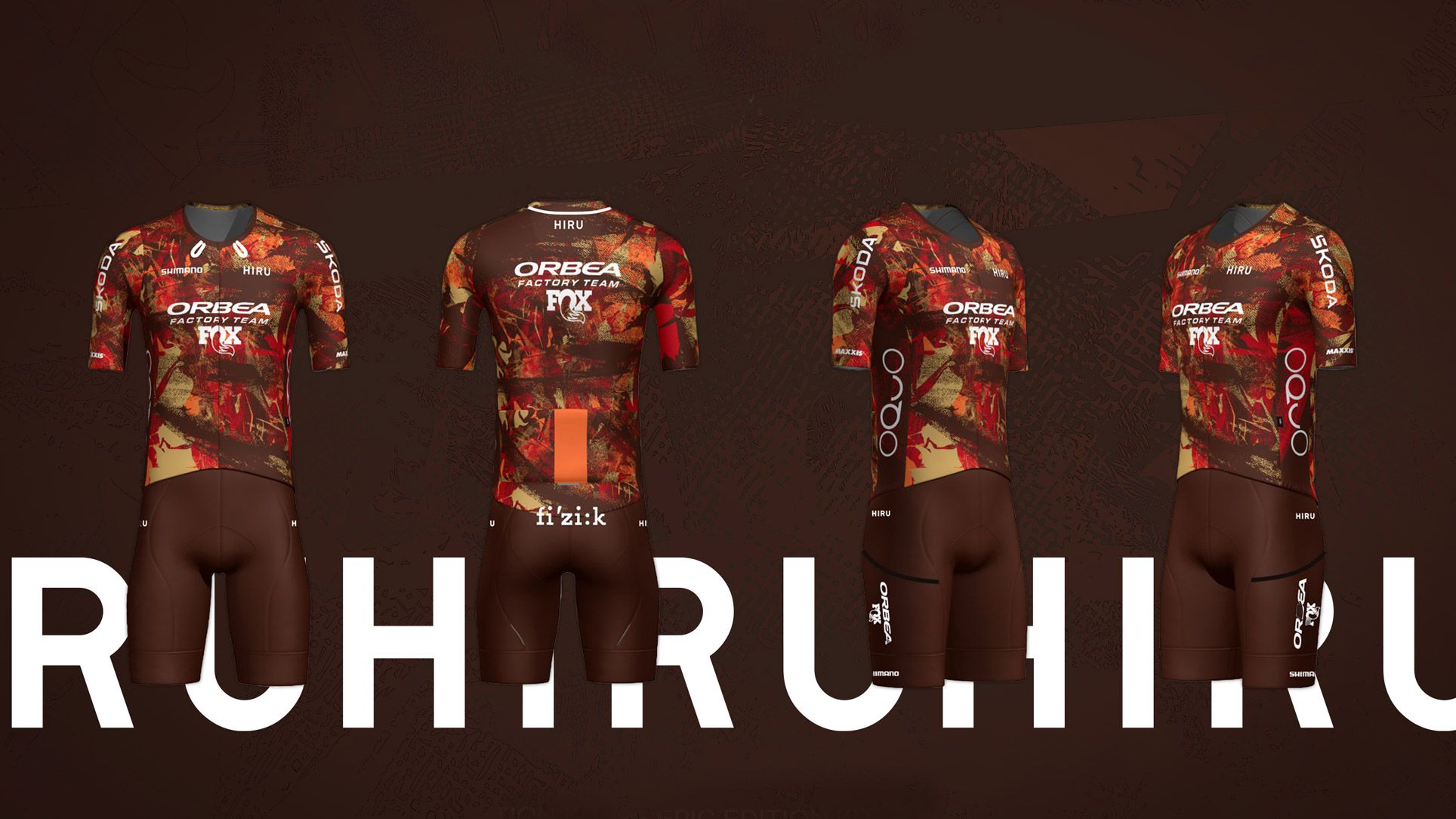 Hiru lanza una edición especial para la Cape Epic que vestirá el Orbea Fox Factory Team