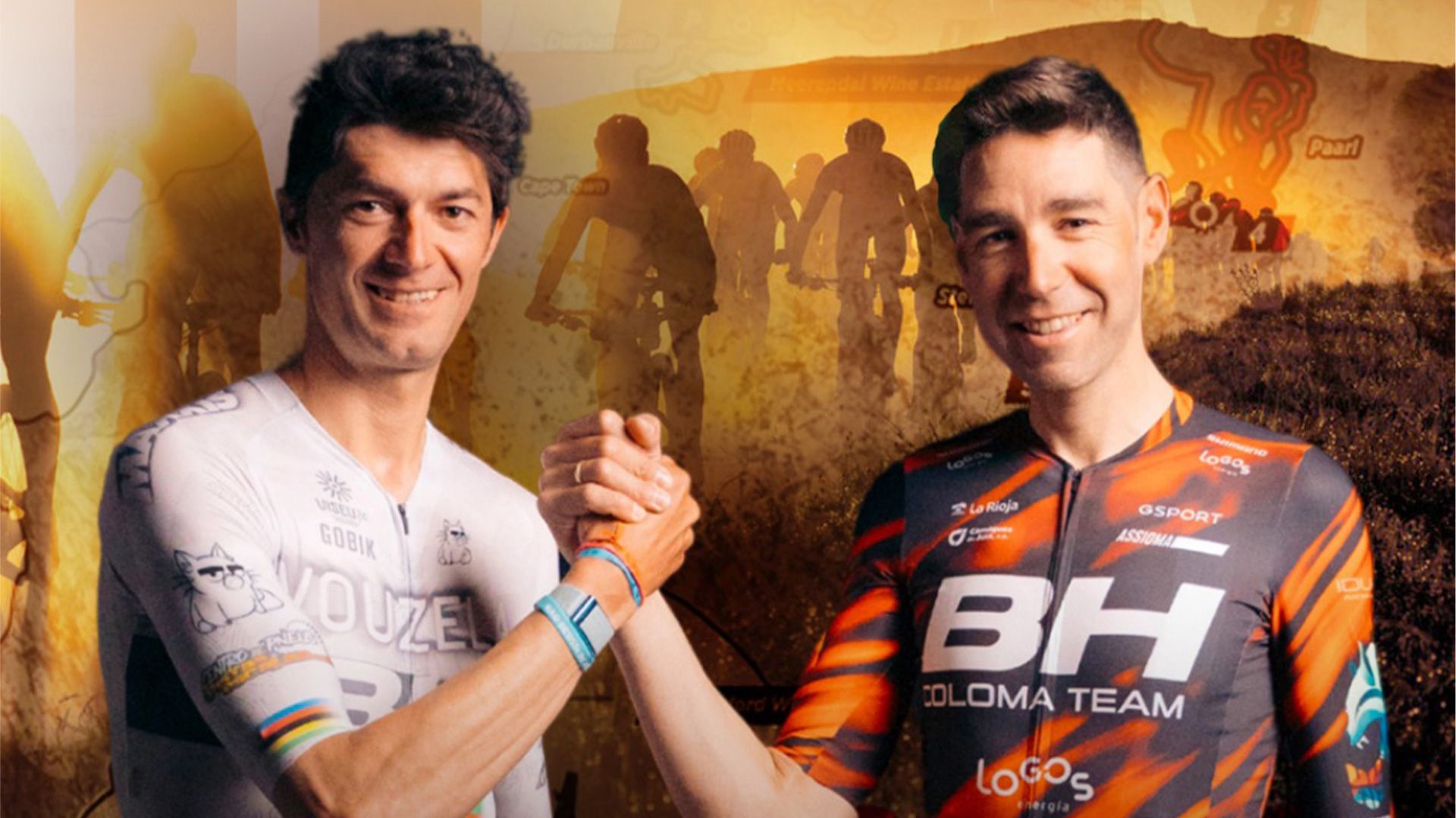 David Valero y Tiago Ferreira competirán juntos en la Cape Epic 2025  