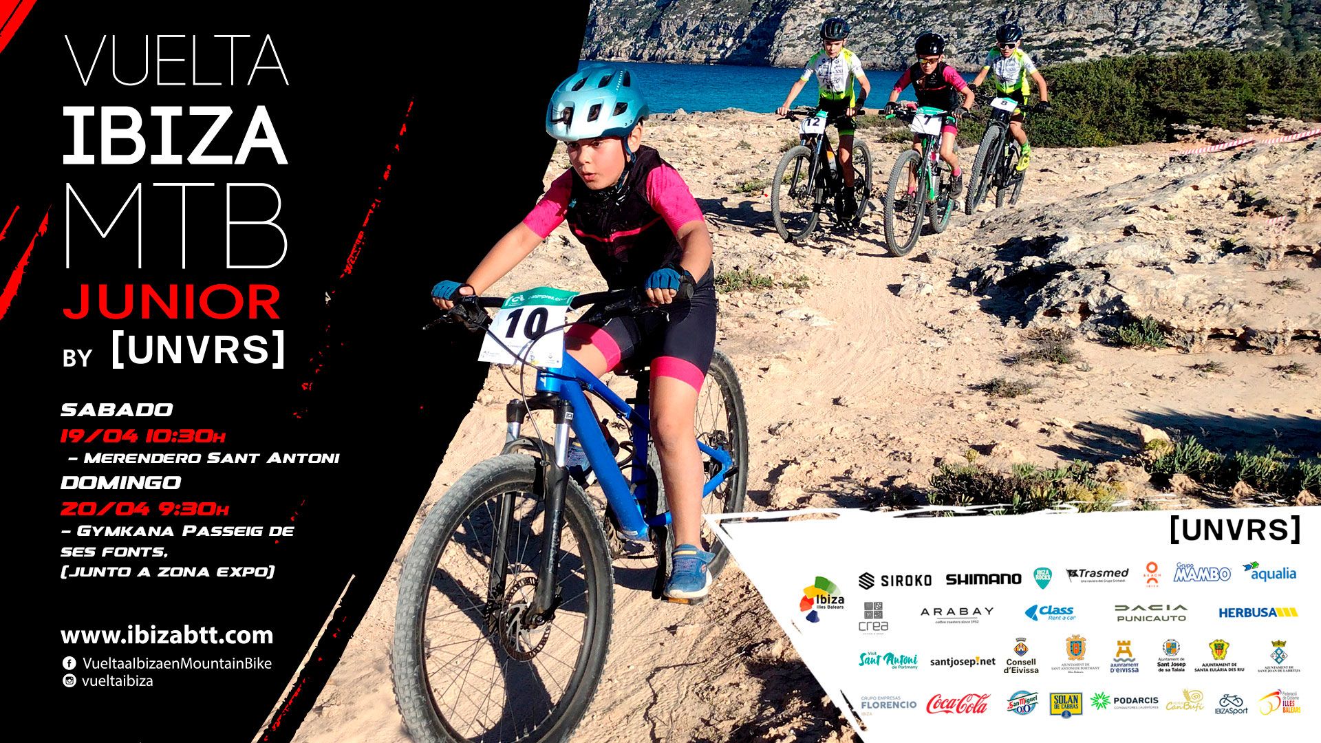 Nace la Vuelta Ibiza MTB Junior UNVRS