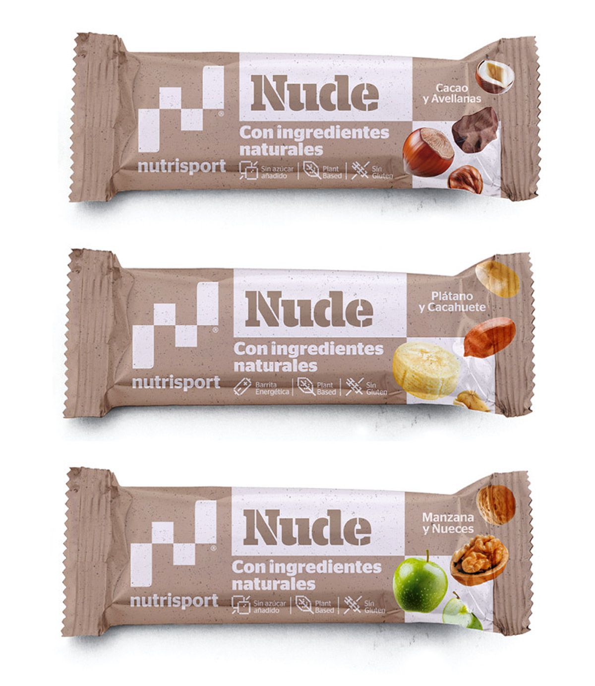 Tres sabores disponibles