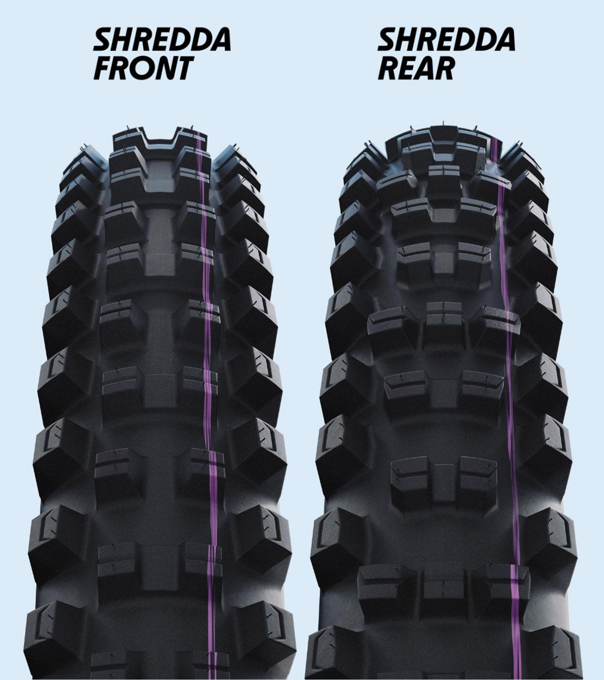 Schwalbe Shredda front/rear