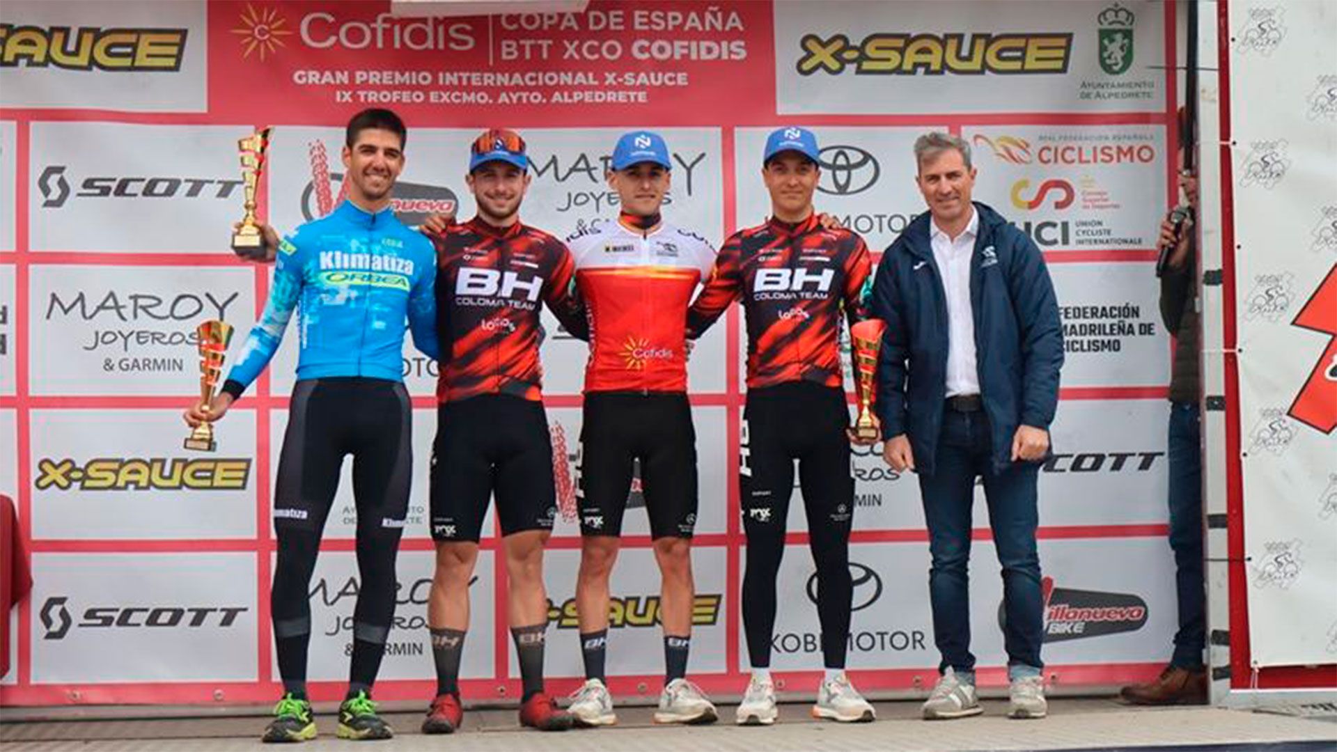 Copa de España XCO Cofidis 2025. Franco y Saitarova se imponen en Alpedrete  