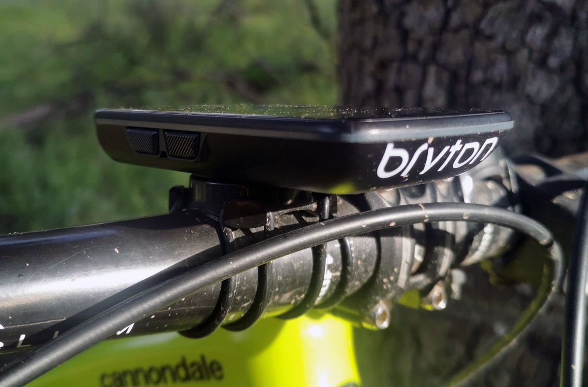 Bryton Rider S810 detalle anclaje