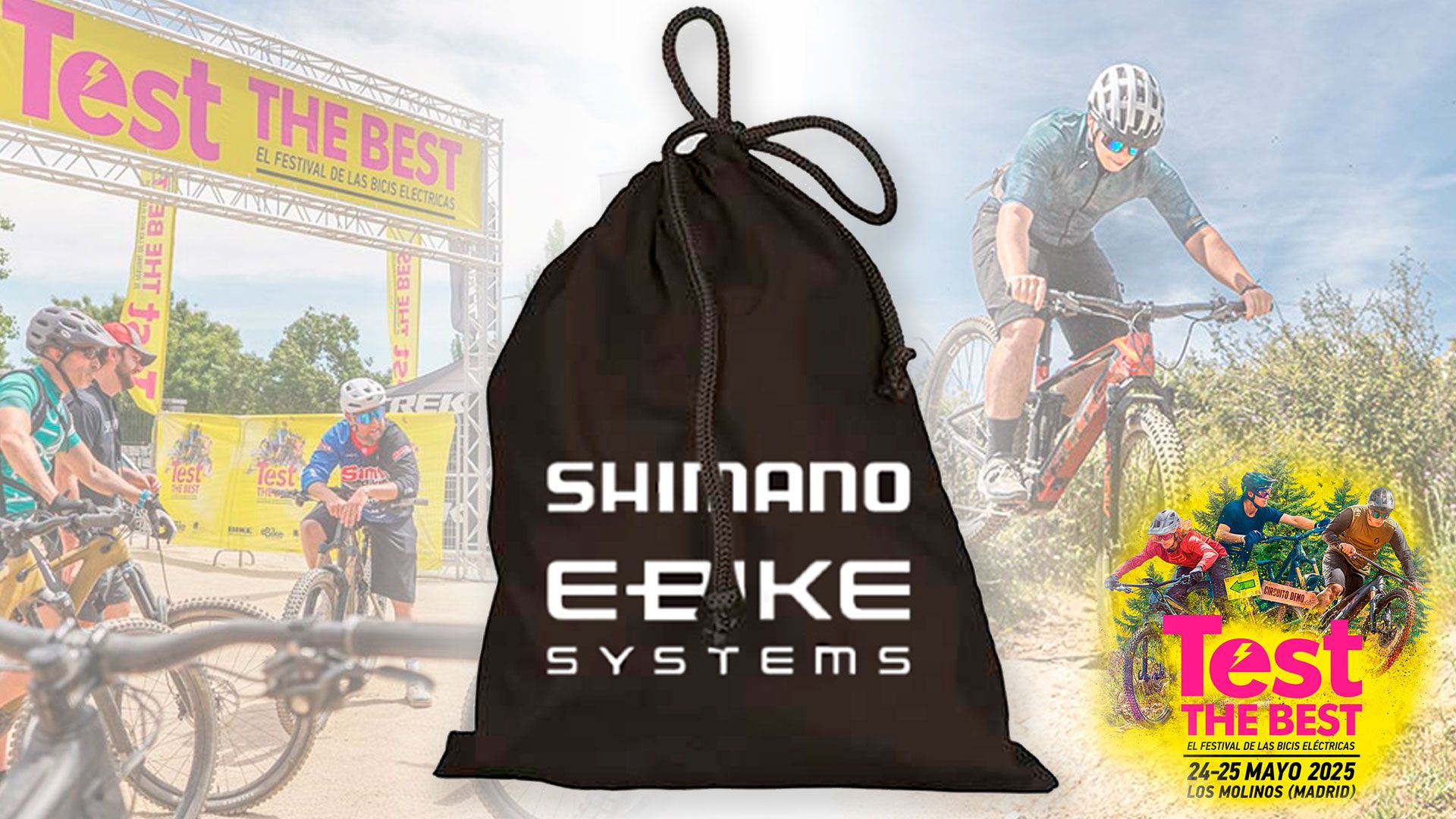 Consigue esta bolsa de casco solo por asistir al Test The Best