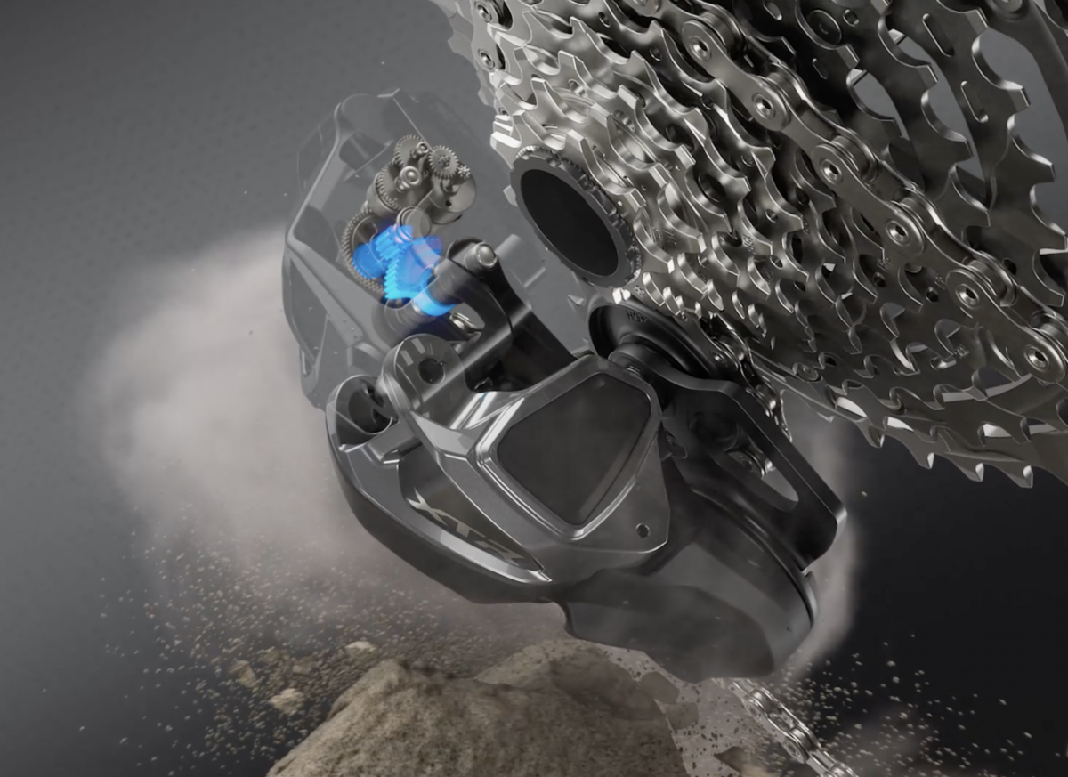 En caso de impacto el cambio XTR desengrana el motor y a continuación se restablece automáticamente en el mismo desarrollo En caso de impacto el cambio XTR desengrana el motor y a continuación se restablece automáticamente en el mismo desarrollo