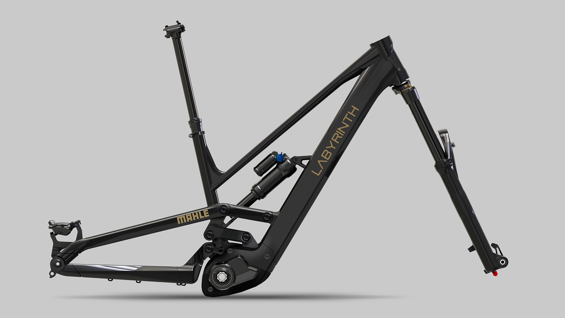 Sistema Mahle M40, montado en cuadro Labyrinth eAgile
