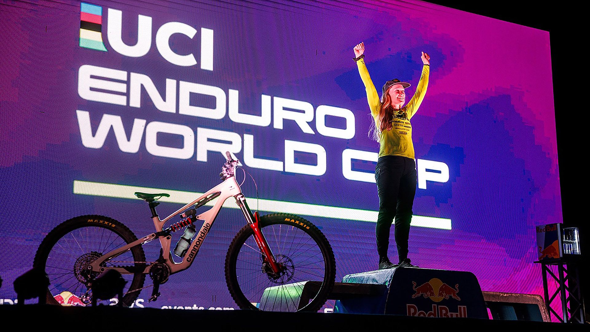 Ella Conolly (Cannondale Enduro Team), ganadora de la Copa del Mundo de Enduro 2025