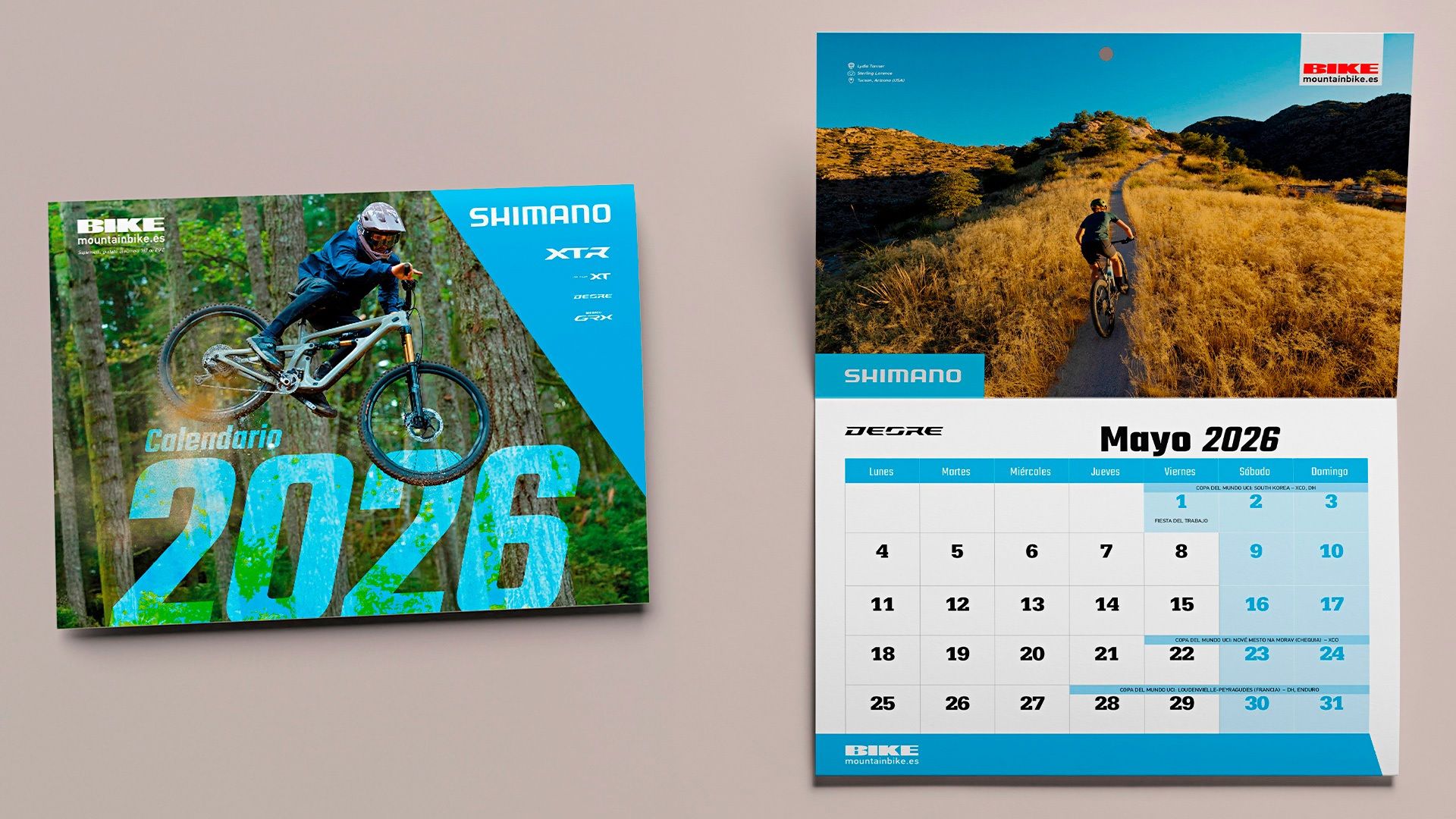 Consigue GRATIS el calendario Shimano BIKE en Sea Otter 2025