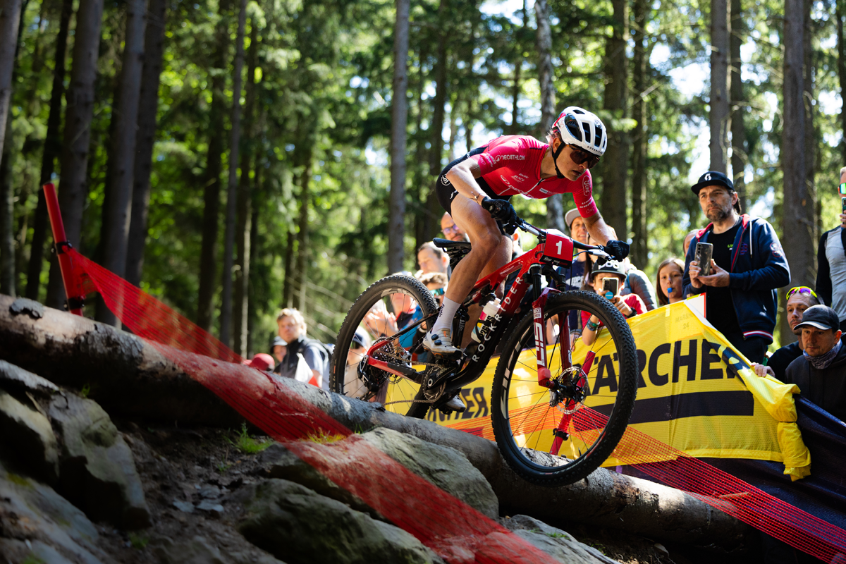 Lenzerheide, la despedida de Nino Schurter detalle
