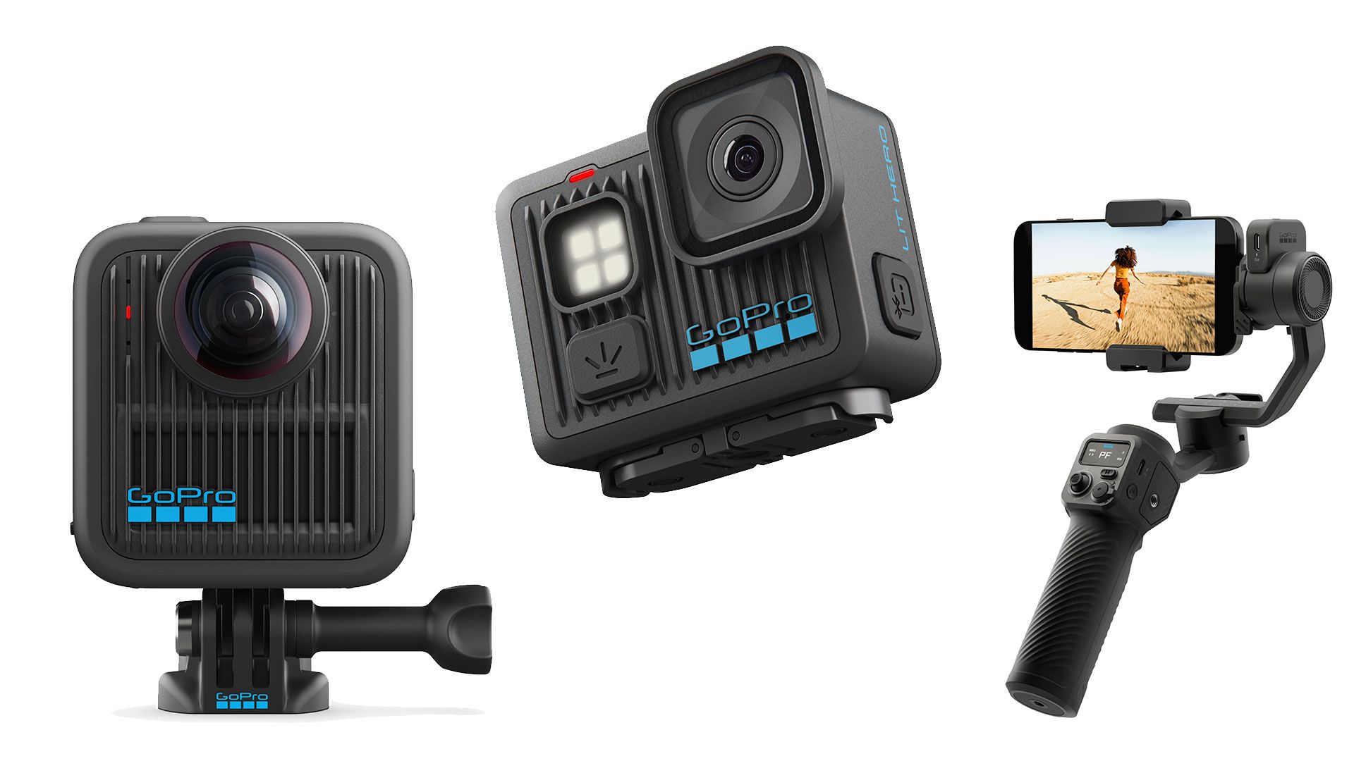 Nuevos lanzamientos en GoPro. MAX2, LIT HERO y Fluid Pro AI