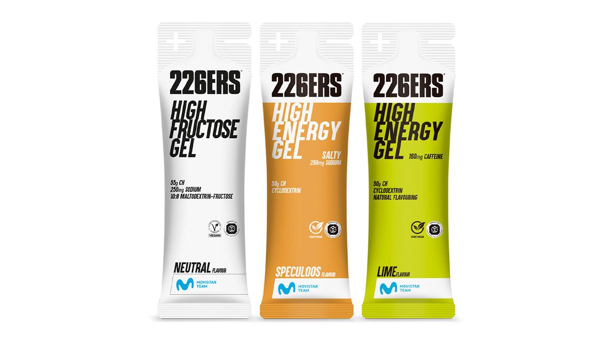 226ERS lanza nuevos sabores de sus geles energéticos High Energy y High Fructose