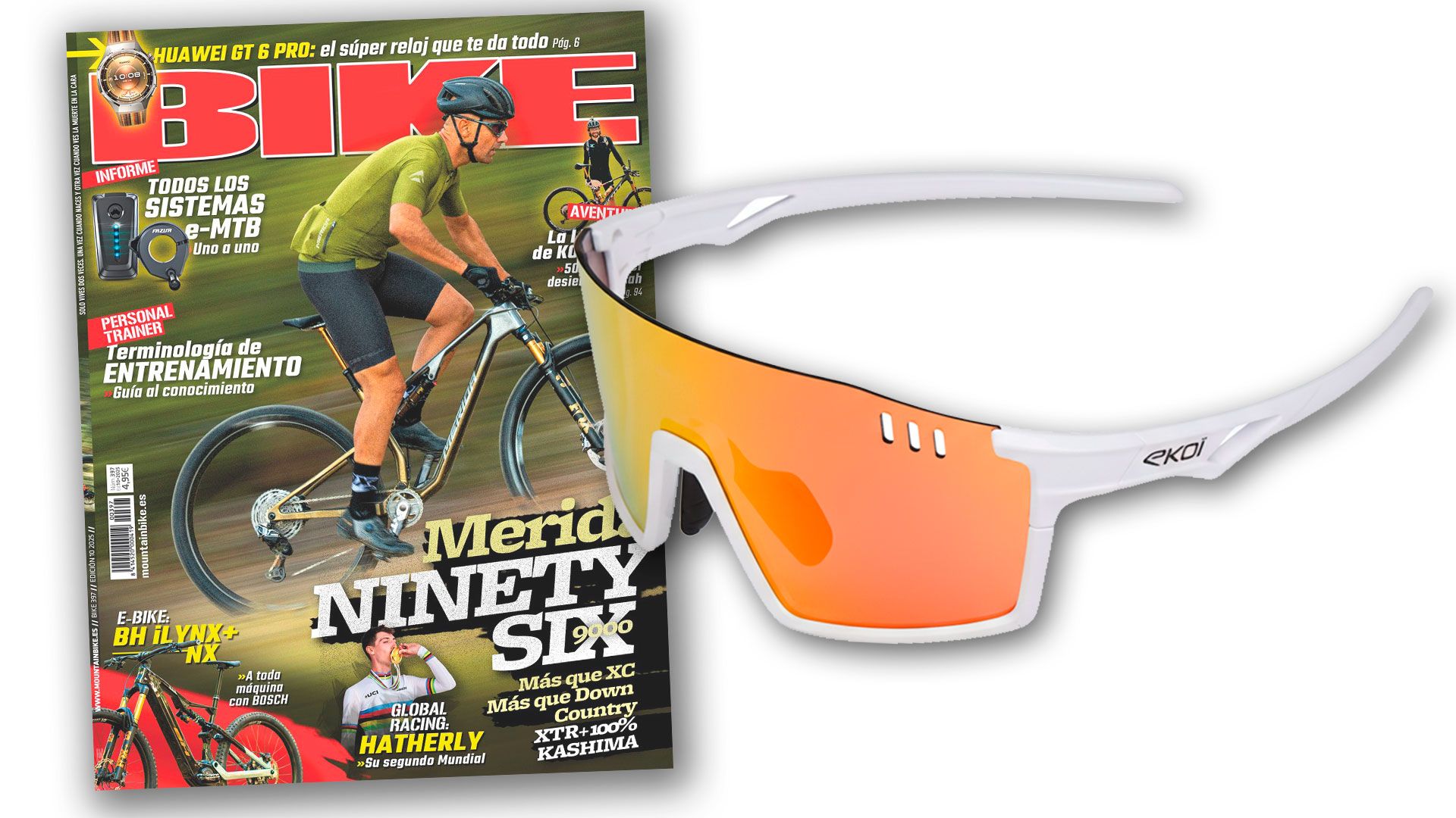 Suscríbete a la revista BIKE y consigue unas gafas EKOI