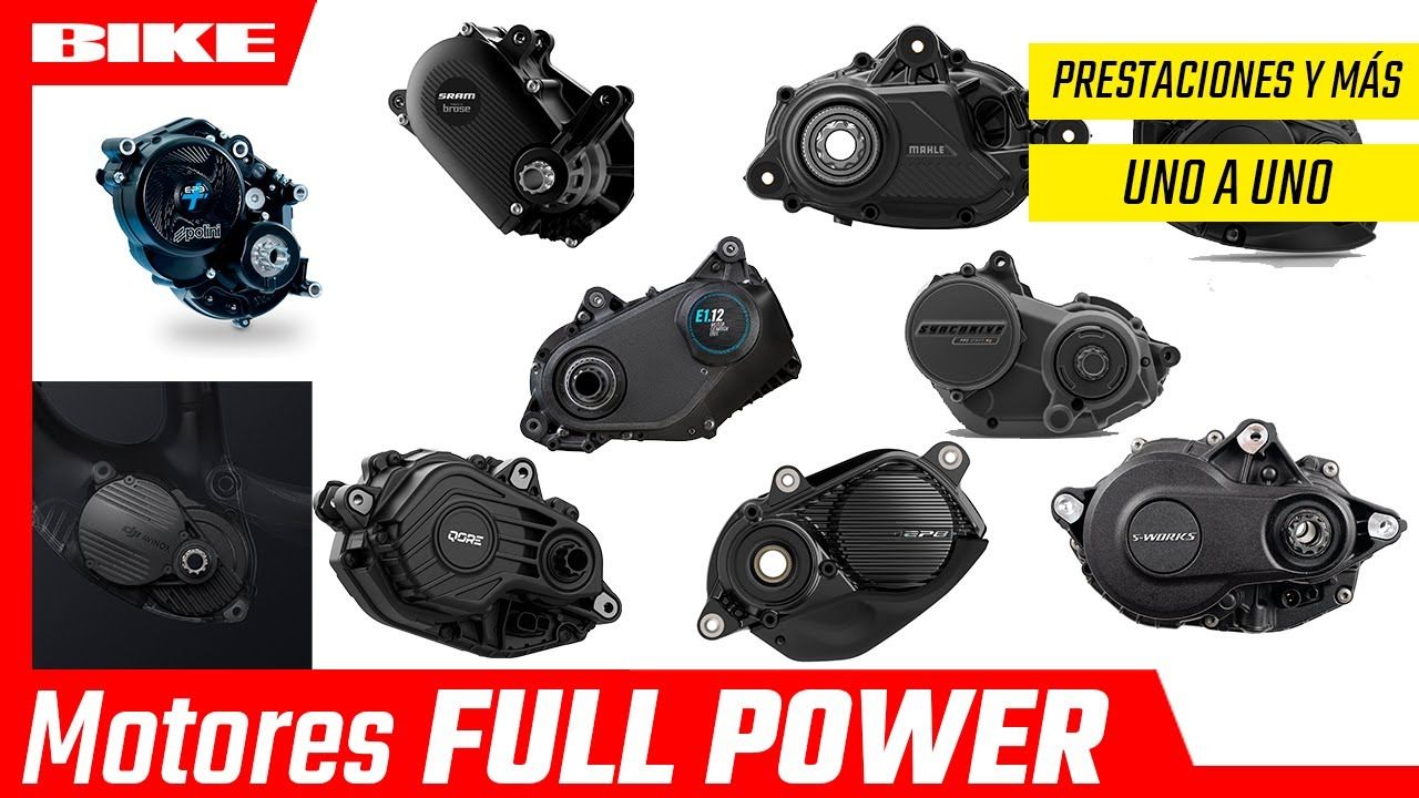 MOTORES eMTB. Los más relevantes en la actualidad