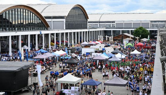 Imagen de Eurobike cuando se celebraba en Friedrichshafen