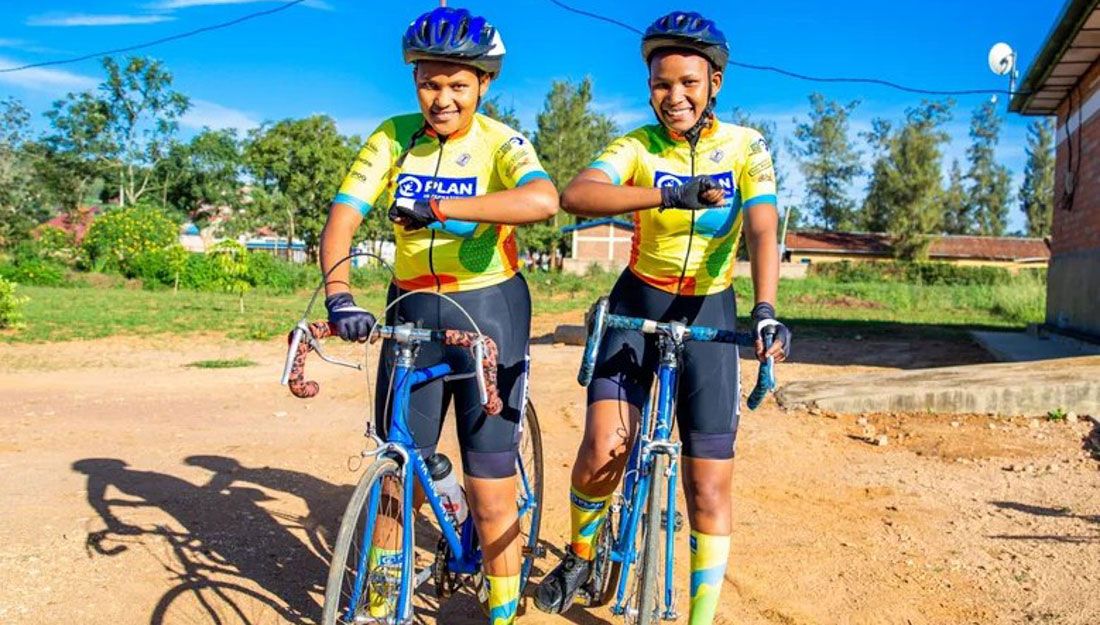 Joyce y Jeannette, participantes del programa Bike for Future