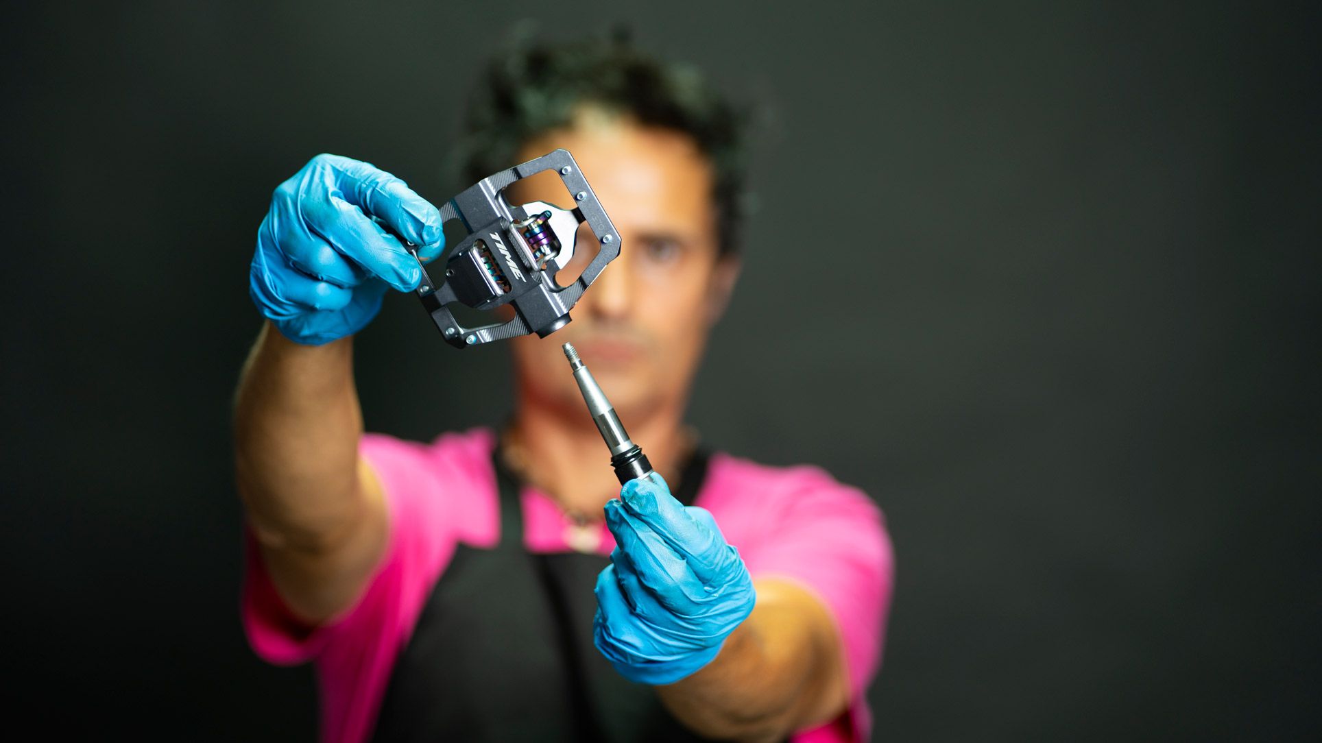 Mecánica. Limpieza y lubricación de pedales Time