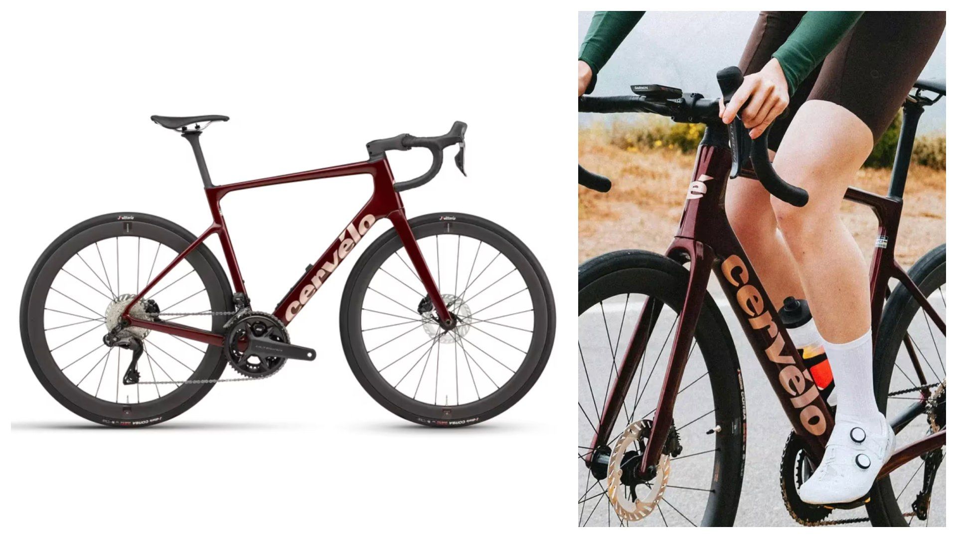 Cervelo Caledonia 5 Ultegra DI2 Carmine.