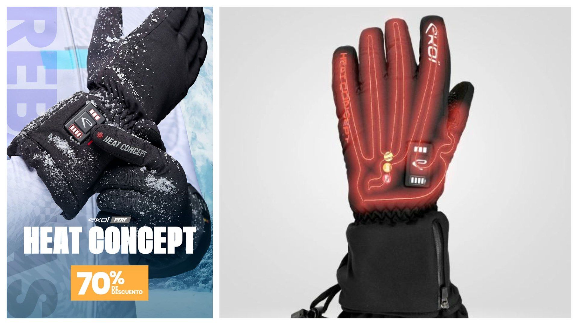Guantes calefactables EKOI Perf HEAT CONCEPT 5 (1)