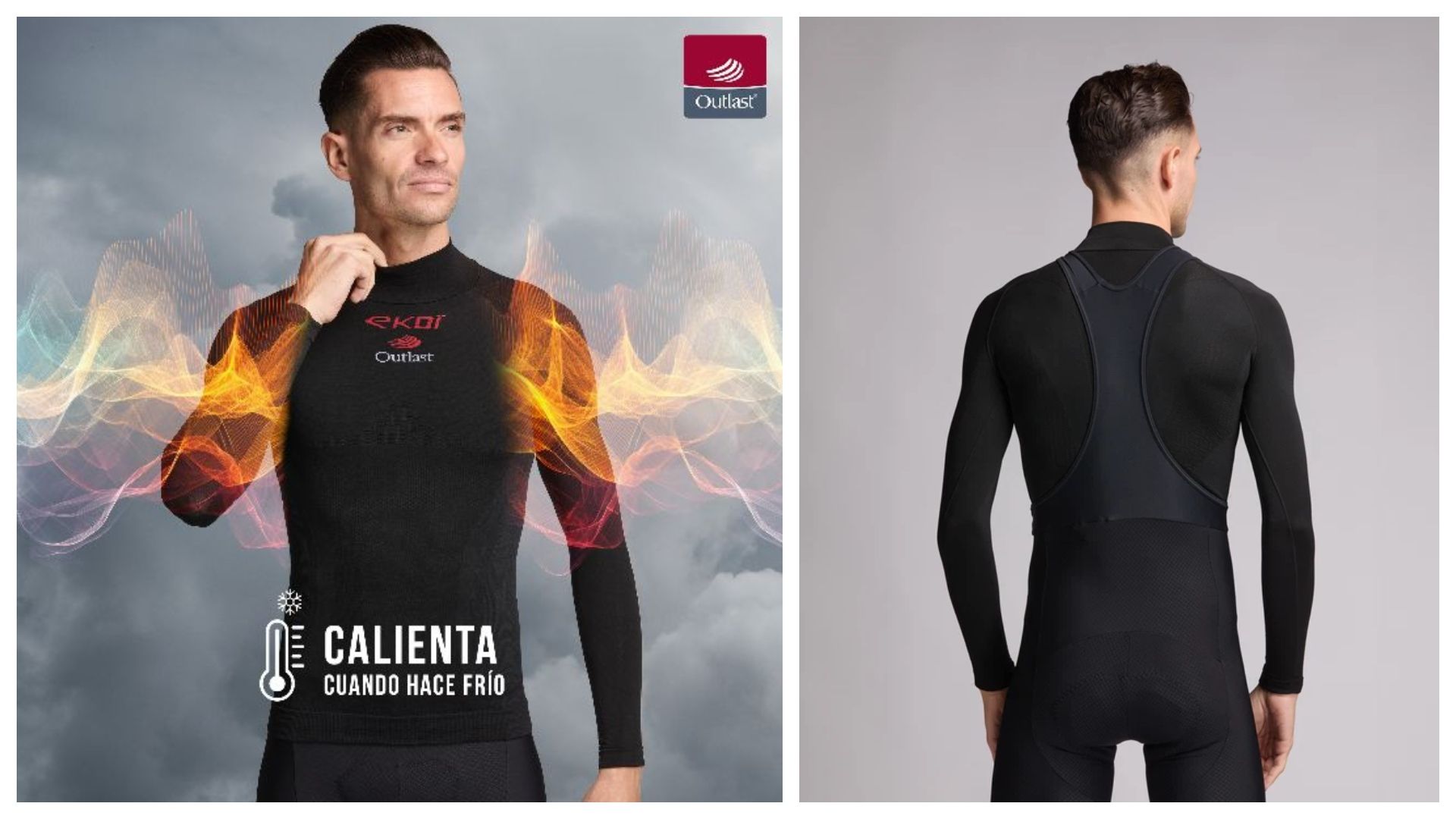 Camiseta interior térmica RACING INVIERNO OUTLAST.