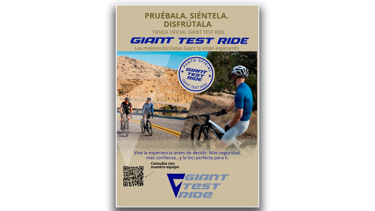 “Giant Test Ride”, prueba la bici antes de comprarla