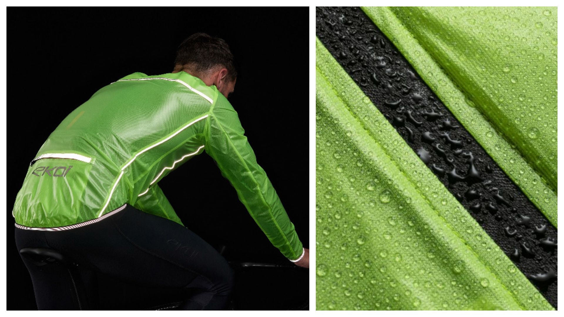 La chaqueta de lluvia, ligera, compacta y ultra visible al 70% de descuento.