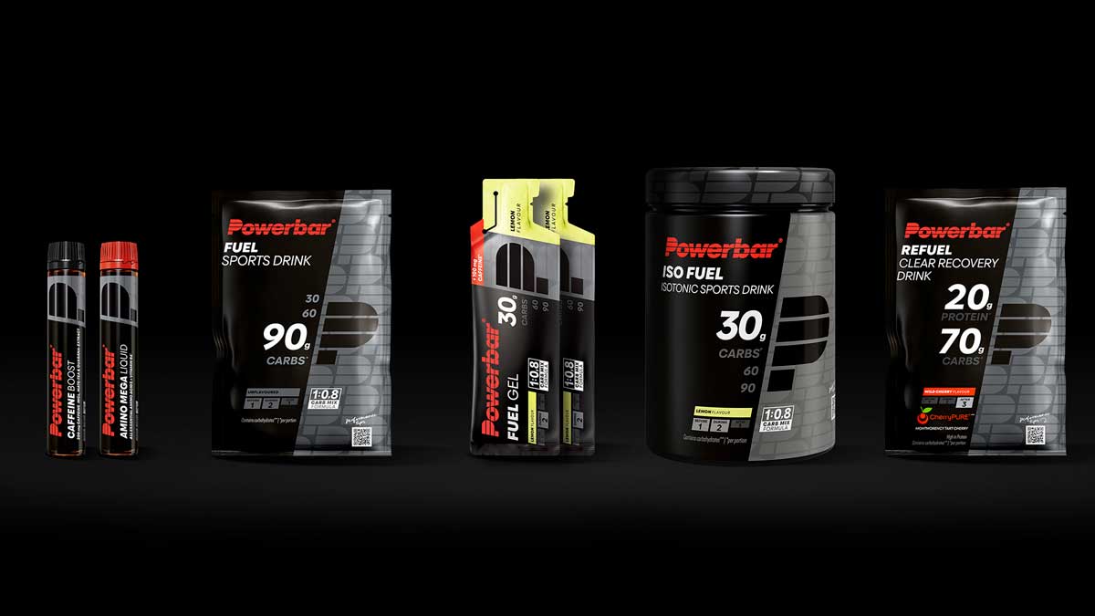 Black Line de Powerbar. nutrición para el rendimiento y la recuperación