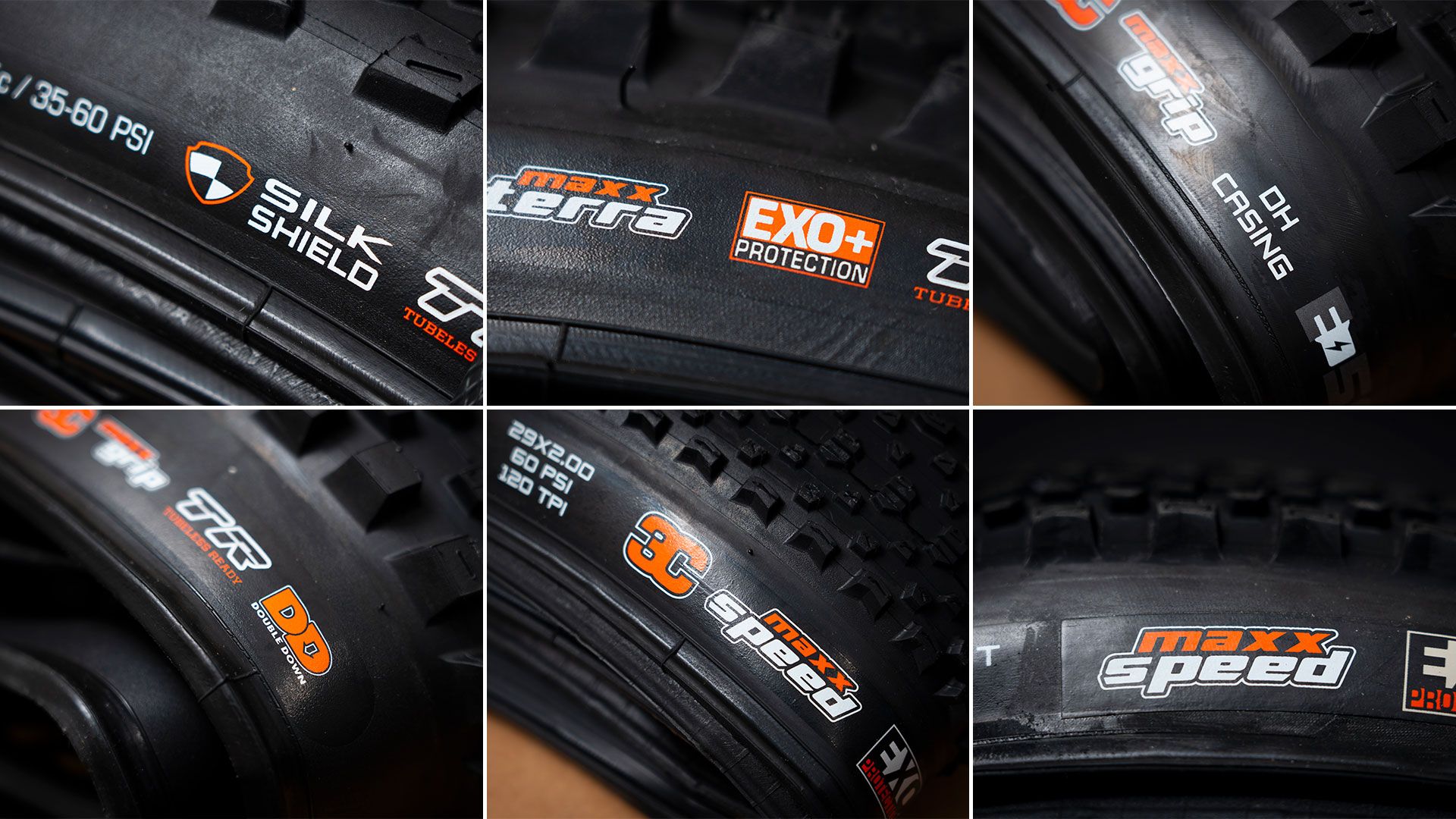 En el flanco de cada neumático Maxxis encontrarás datos muy importantes