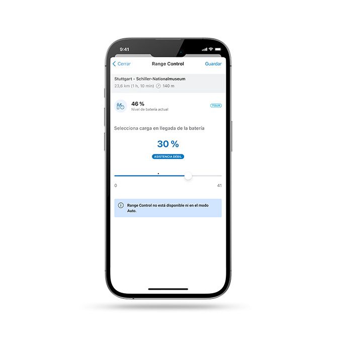 ES Bild klein Bosch eBike FlowApp iOS Range Control BES3 MY2025