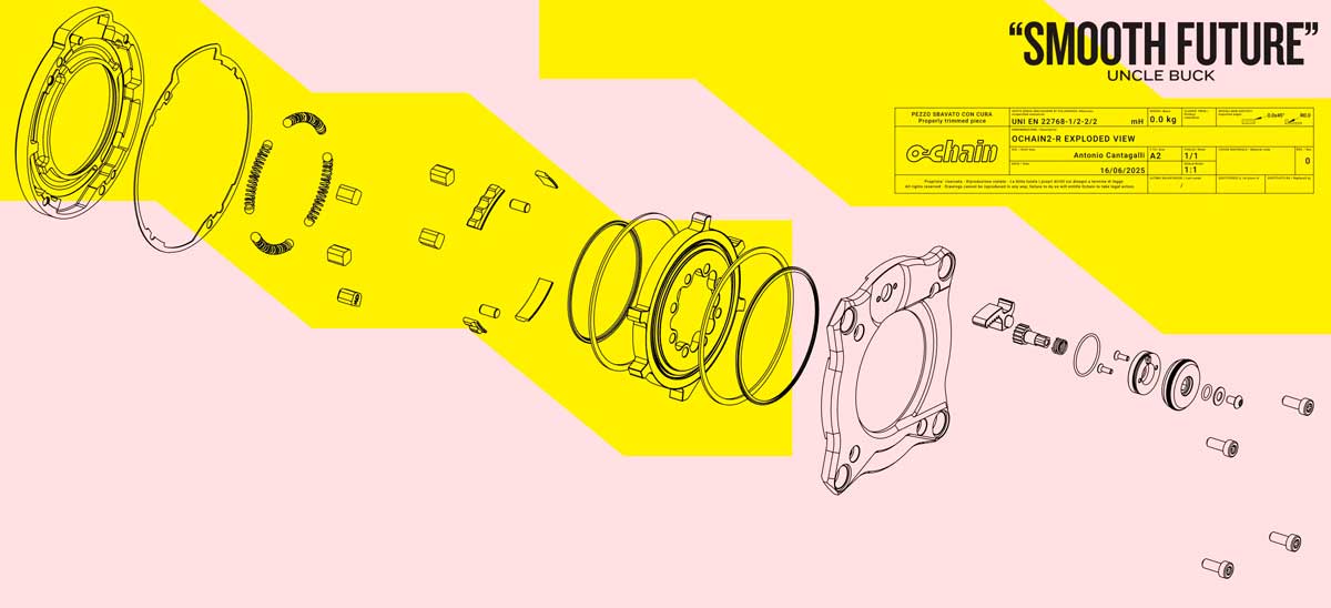 ochain device with custom built parts