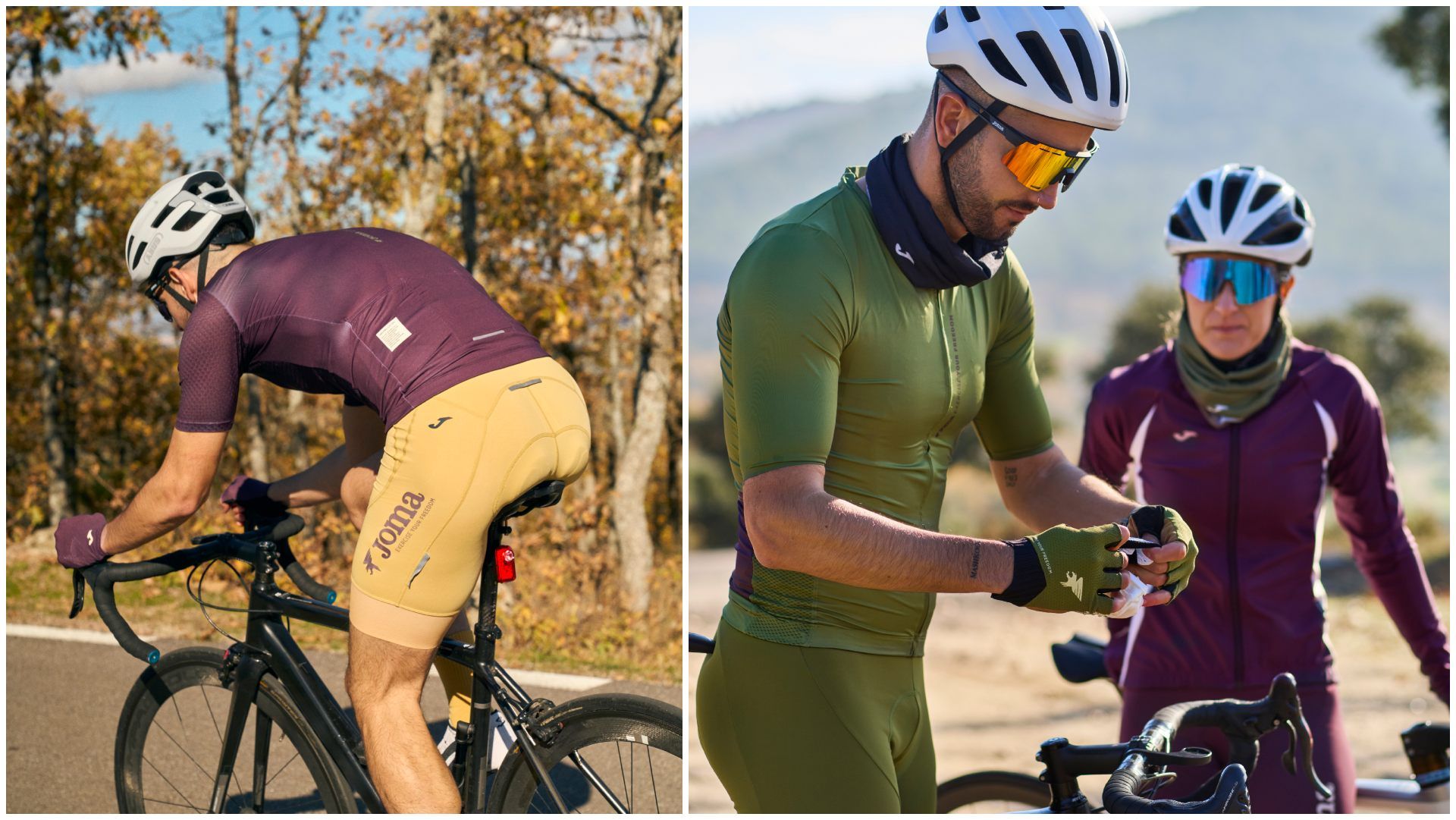 Joma lanza su nueva colección de ciclismo.