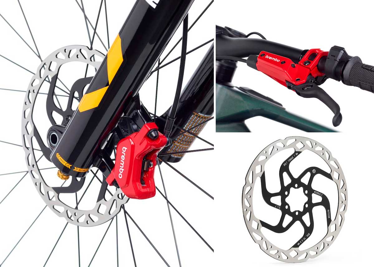 GR-PRO, el primer grupo de frenada de Brembo para MTB