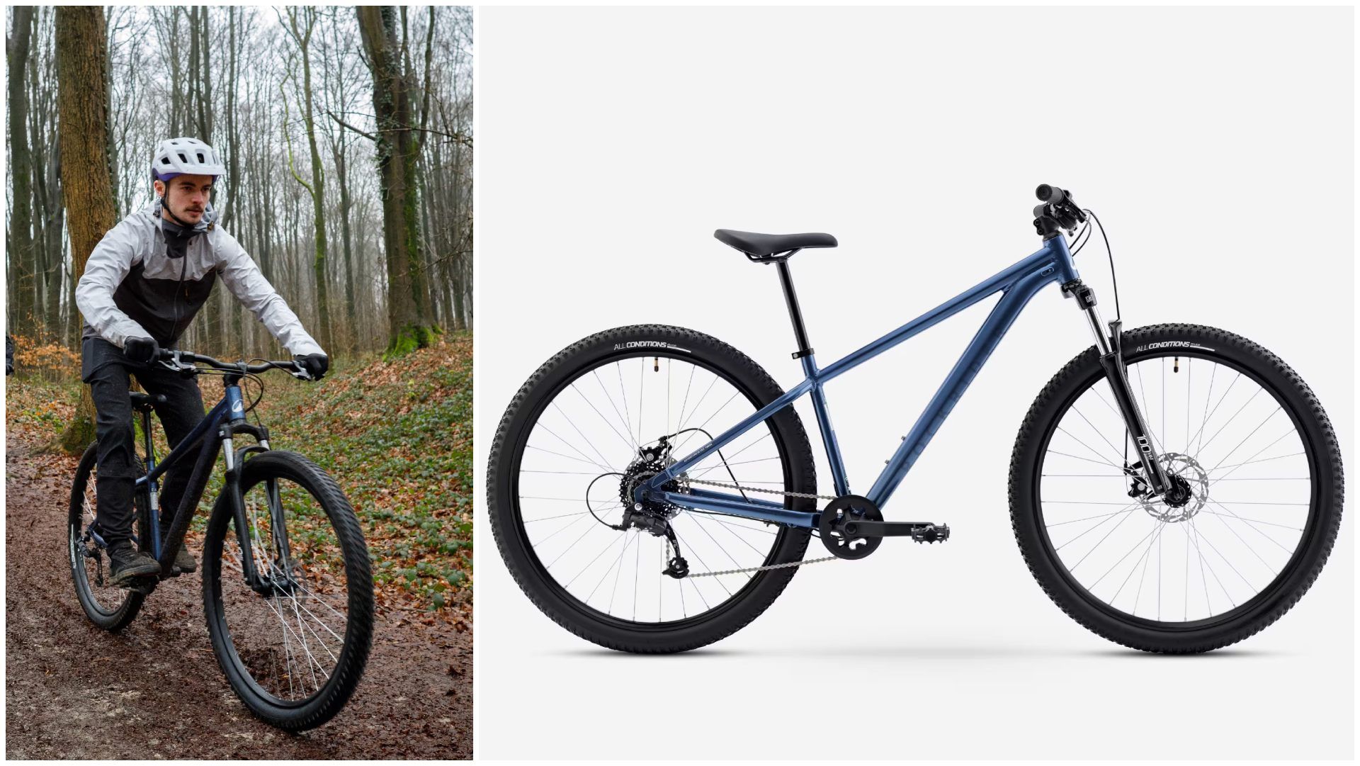 MTB aluminio Rockrider Expl 100 29".