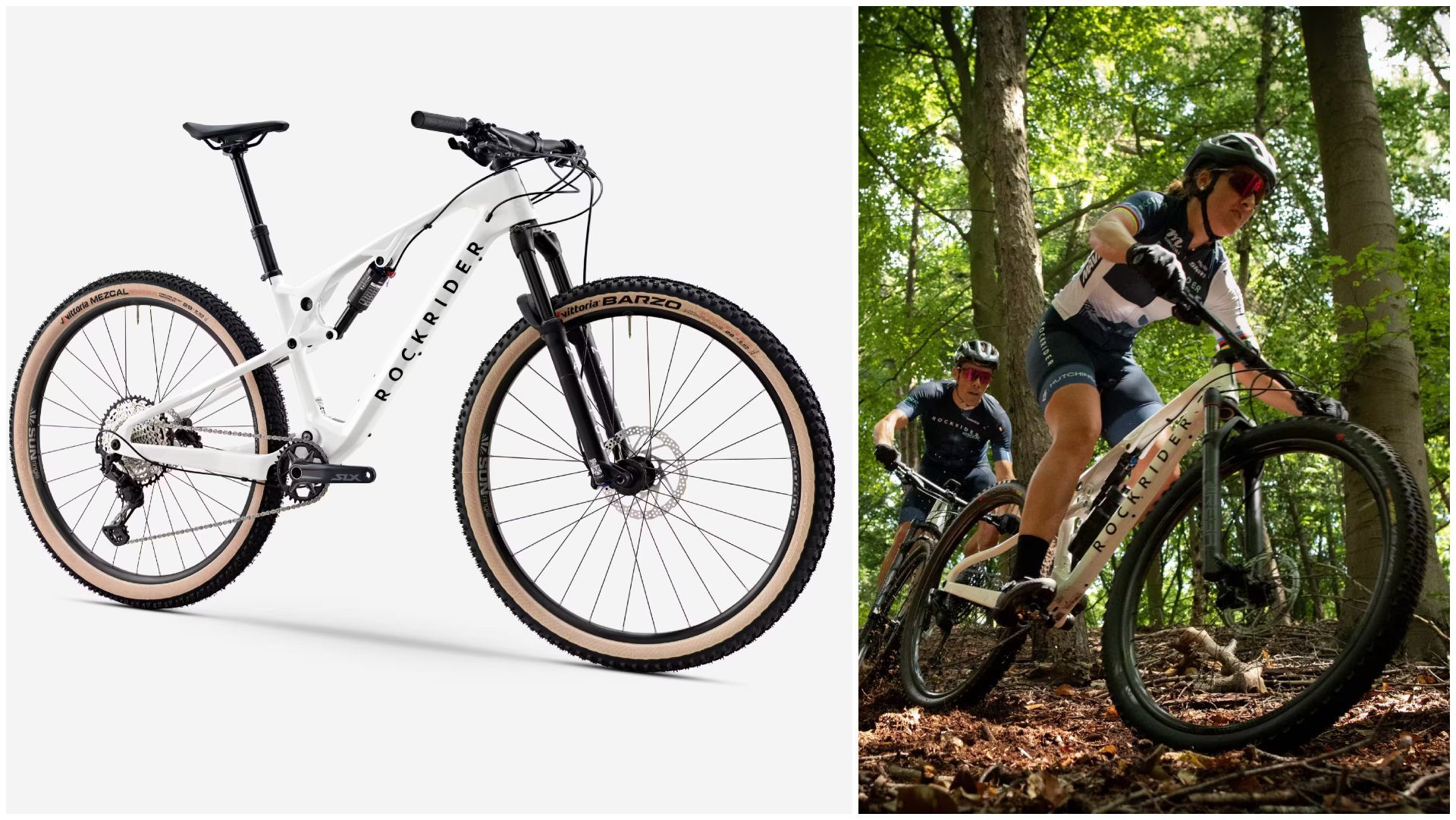 MTB Rockrider doble suspensión carbono XC Race 900 S Shimano SLX   XT.