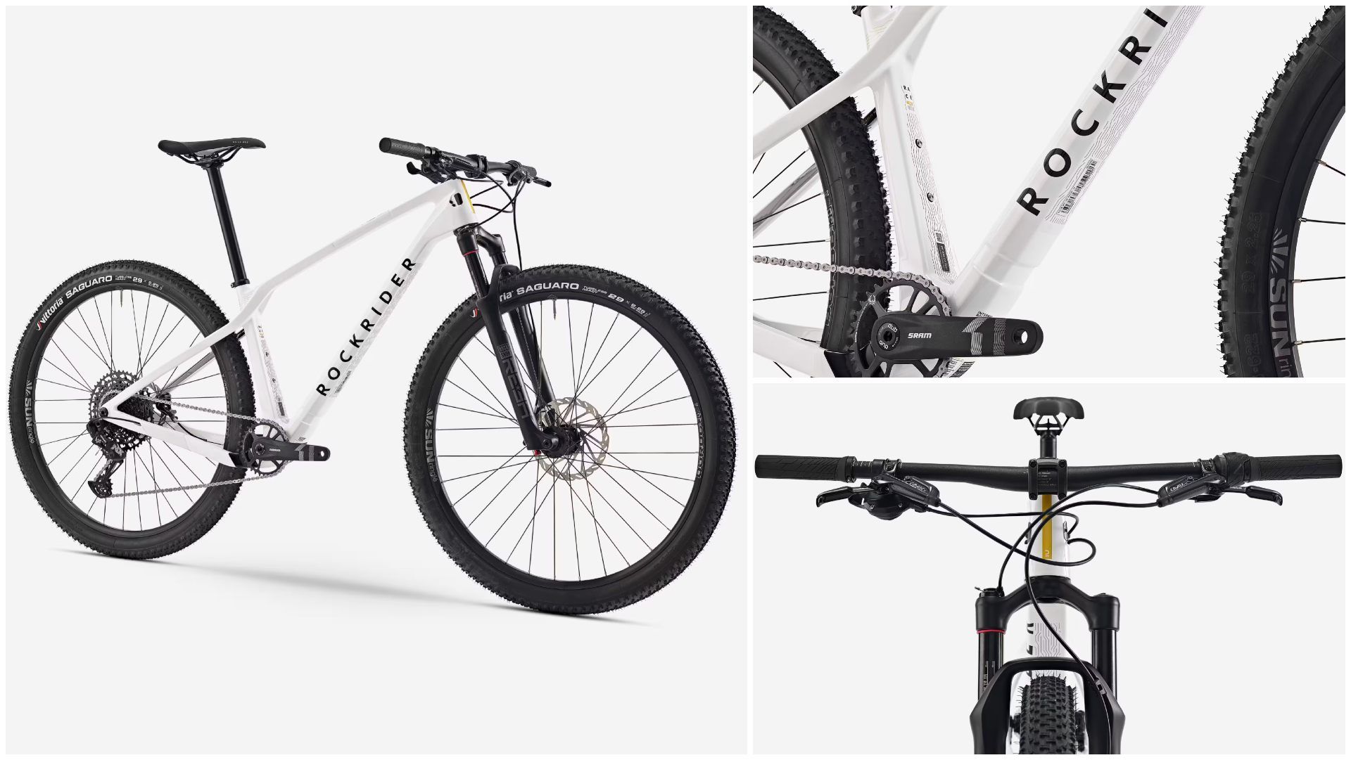 MTB Rockrider semirrígida carbono XC Race 900 NX.
