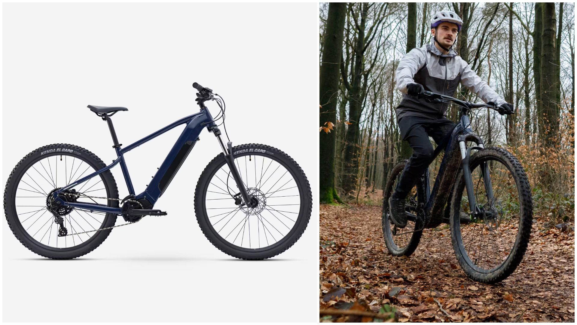 MTB Rockrider eléctrica E Expl 140 motor central 29".
