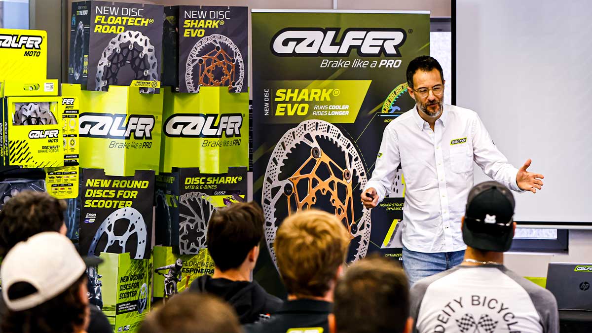 Crónica del evento Galfer, estreno del disco Shark EVO