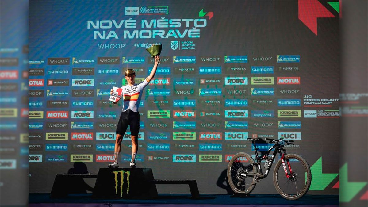 El español Thibaut François logra su primera victoria en la Copa del Mundo XCO
